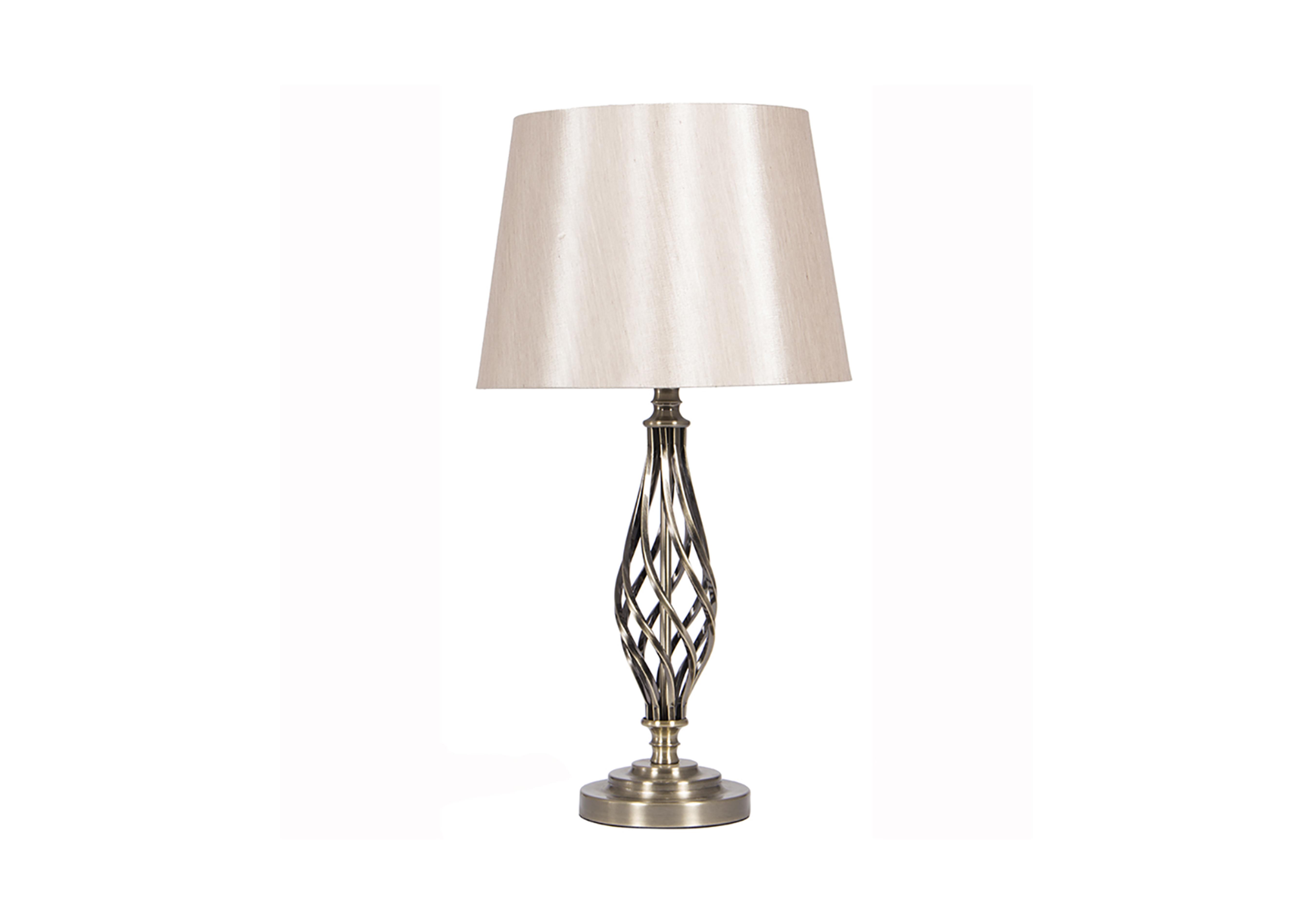 Jenna Brass Table Lamp in  on Furniture Village