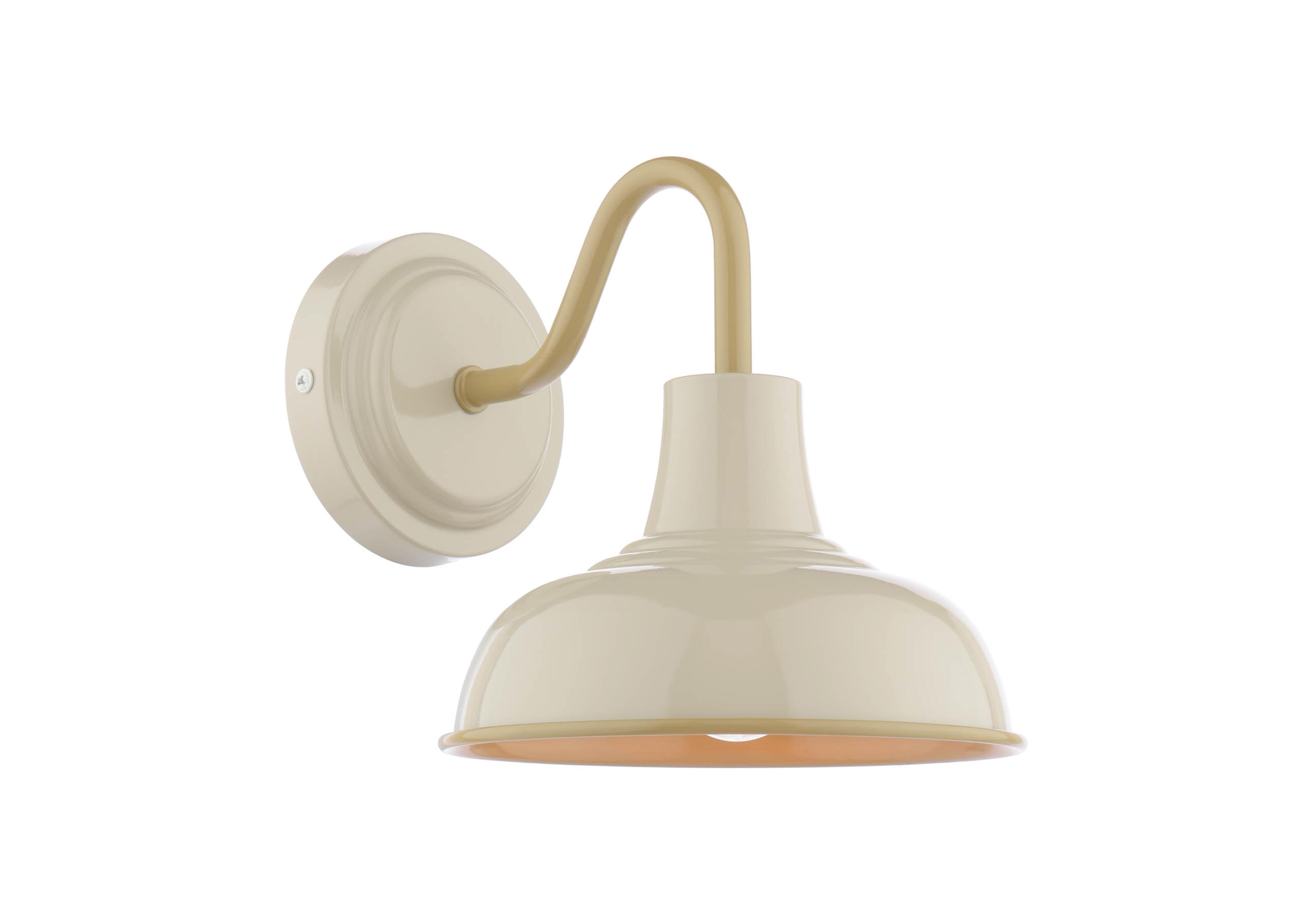 Hatfield Industrial 1 Light Wall Light in  on Furniture Village