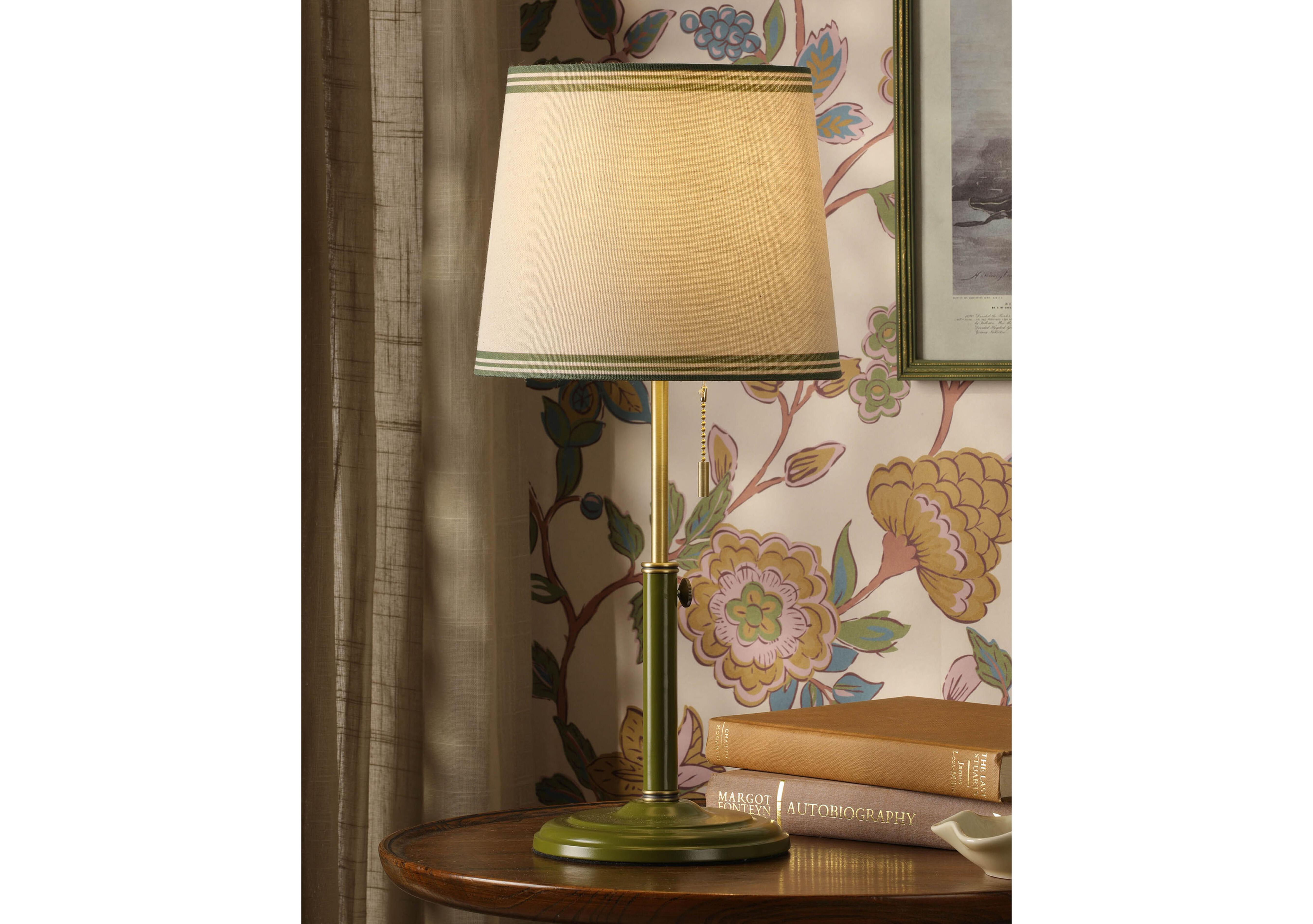 Upton Rise and Fall Table Lamp in  on Furniture Village