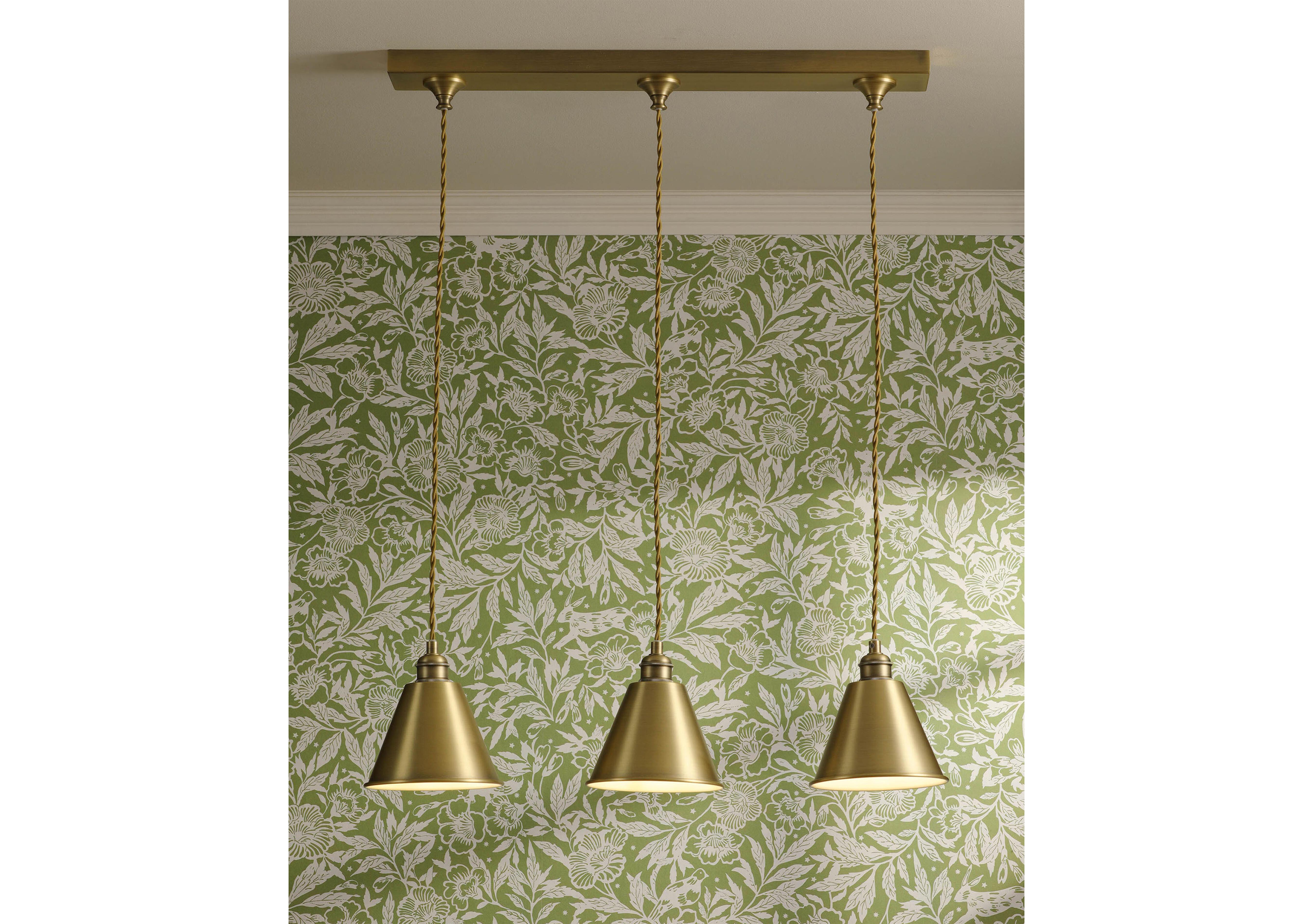 Wollaton 3 Light Bar Ceiling Pendant in  on Furniture Village
