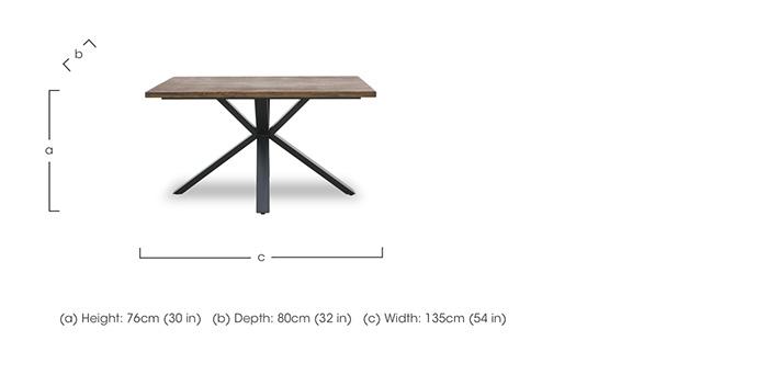 Jupiter Compact Dining Table in  on Furniture Village