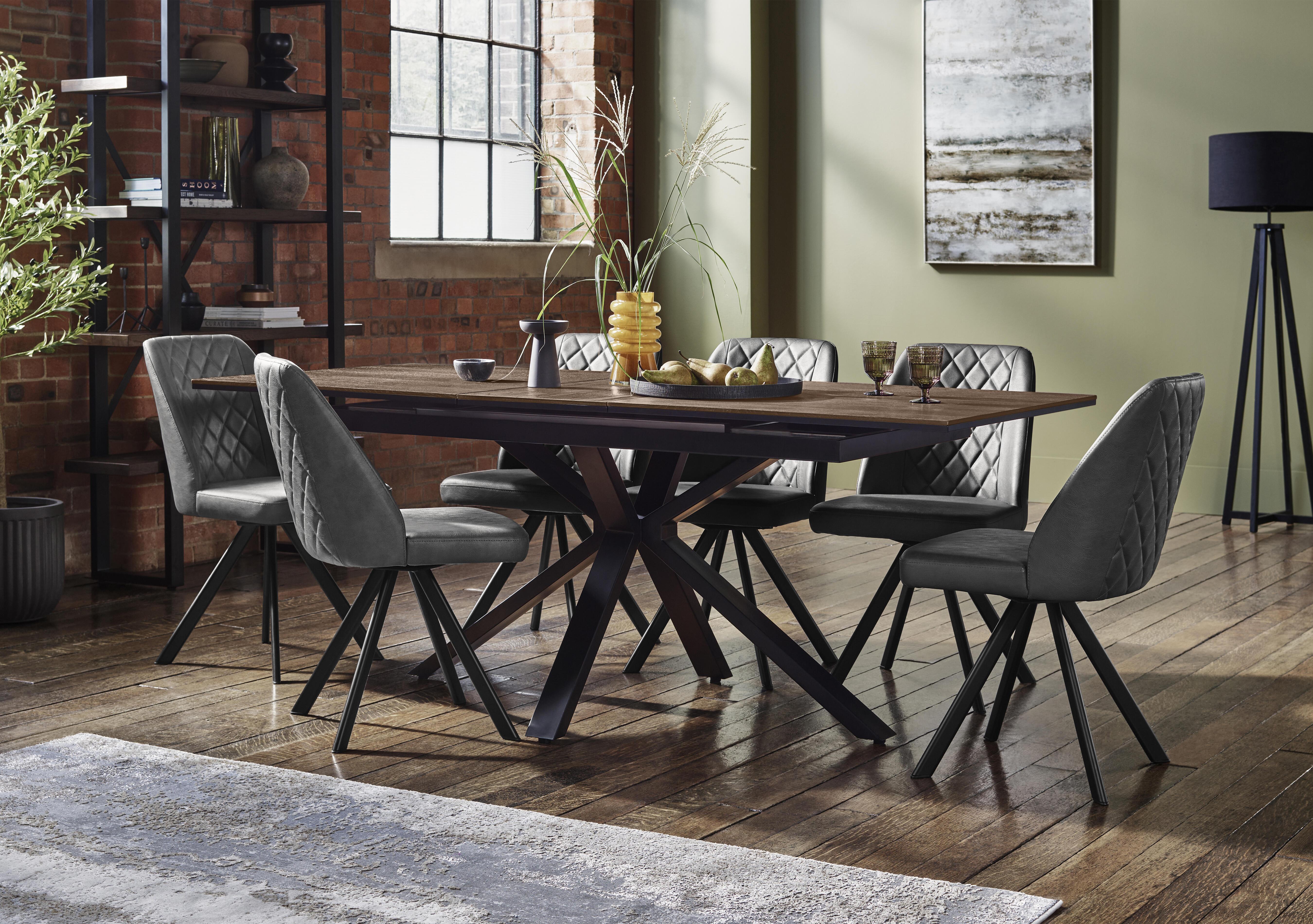 Jupiter Pop Up Extending Dining Table in  on Furniture Village