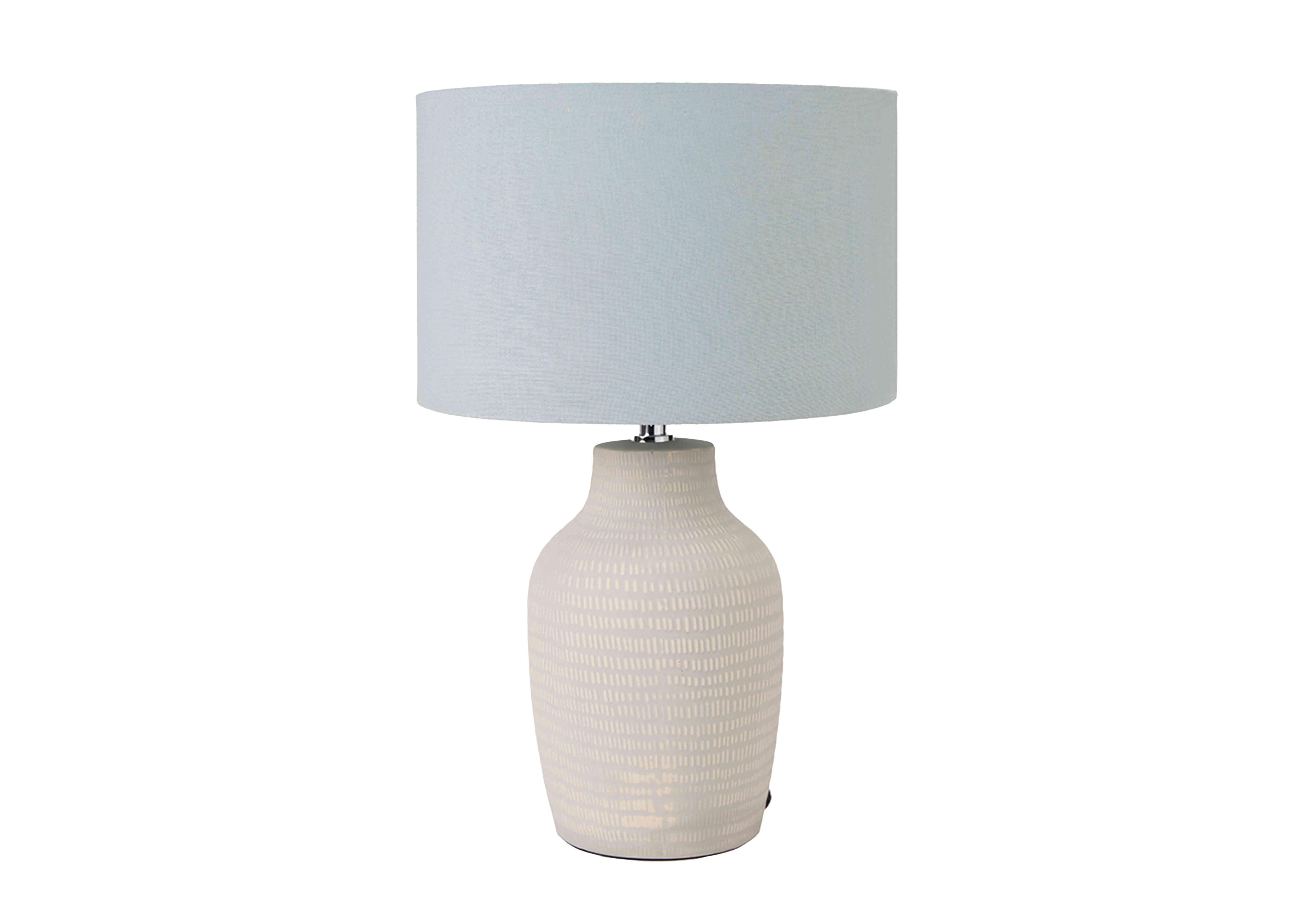 Kendra Table Lamp in  on Furniture Village