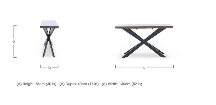 Kiara Console Table in  on Furniture Village