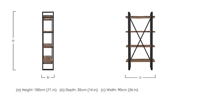 Kiara Shelving Unit in  on Furniture Village