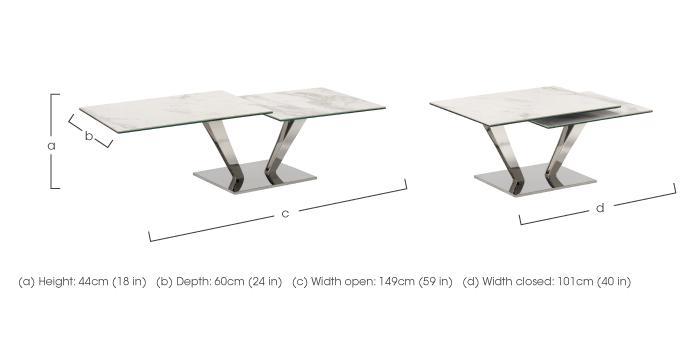 Kings Coffee Table in  on Furniture Village