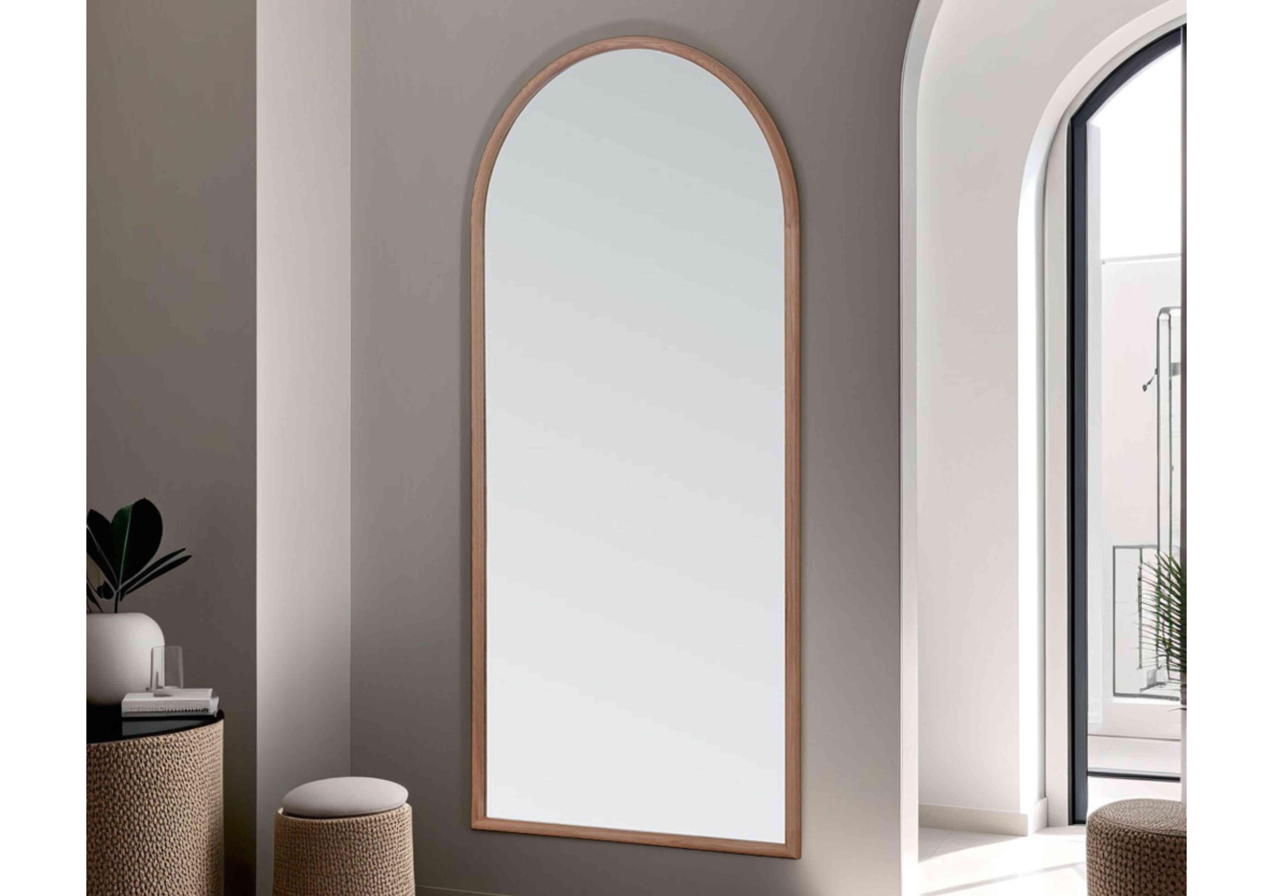 Kimpton Natural Mirror in  on Furniture Village