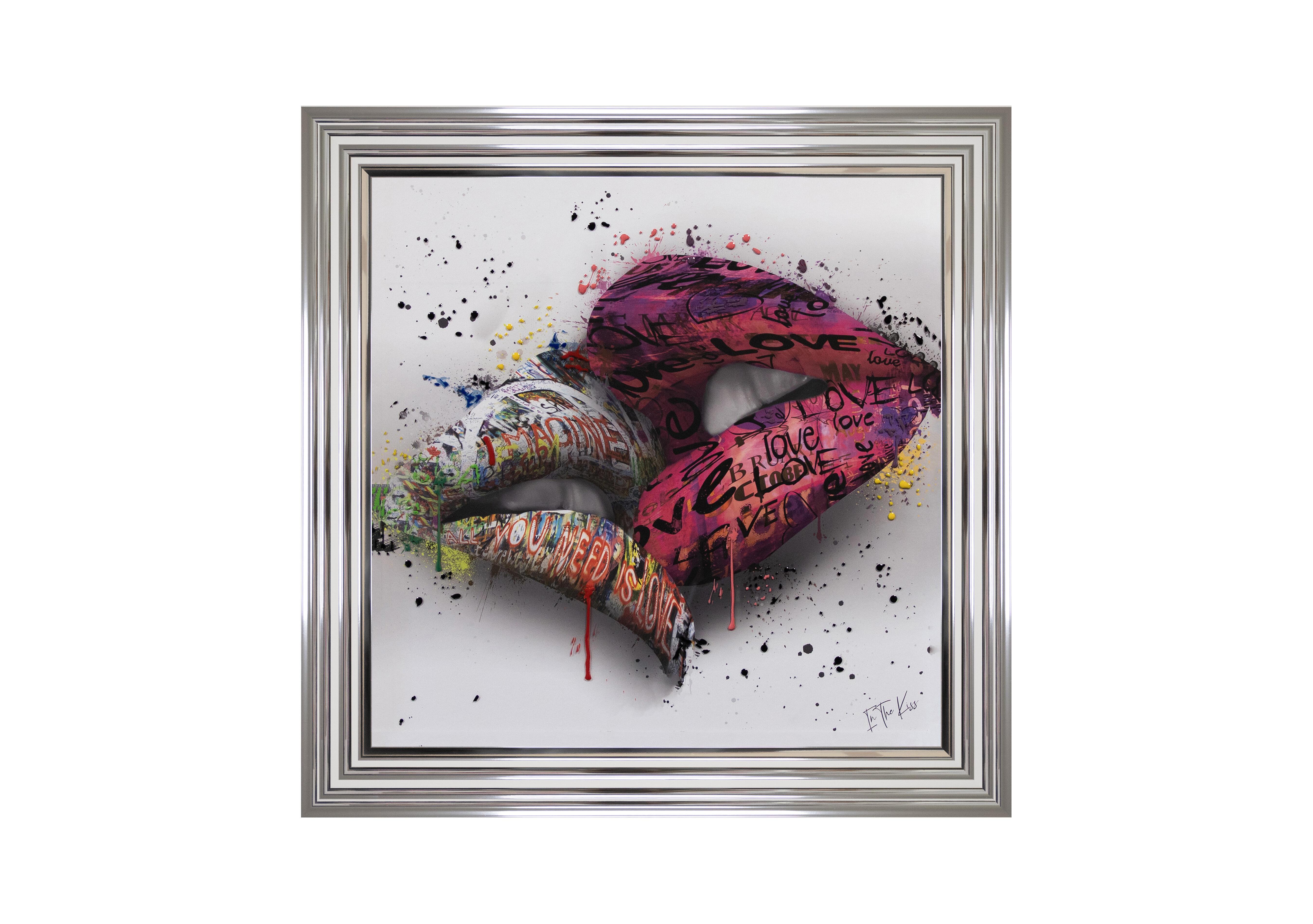 In the Kiss Framed Art in  on Furniture Village