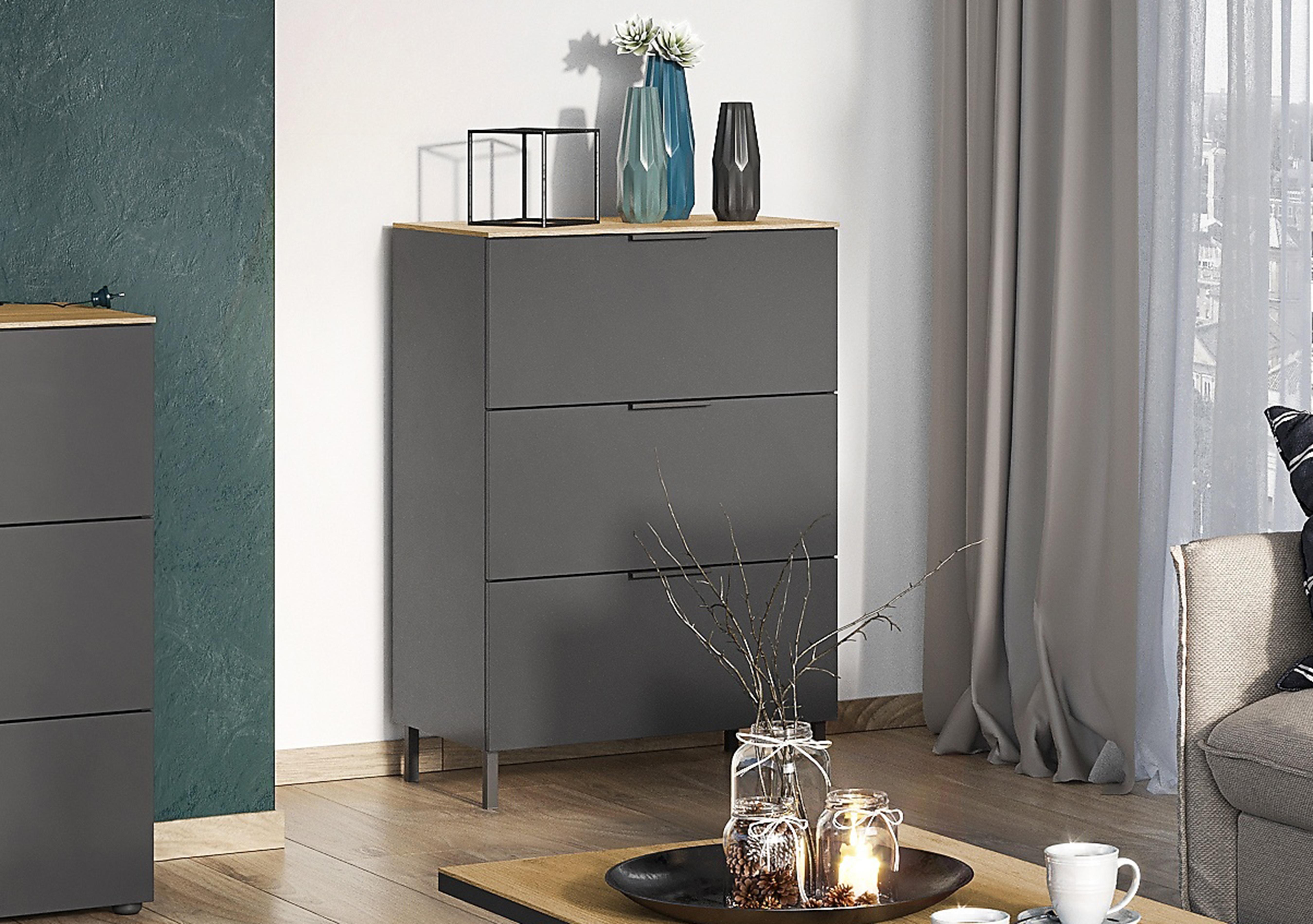 Kit 3 Drawer Chest in  on Furniture Village