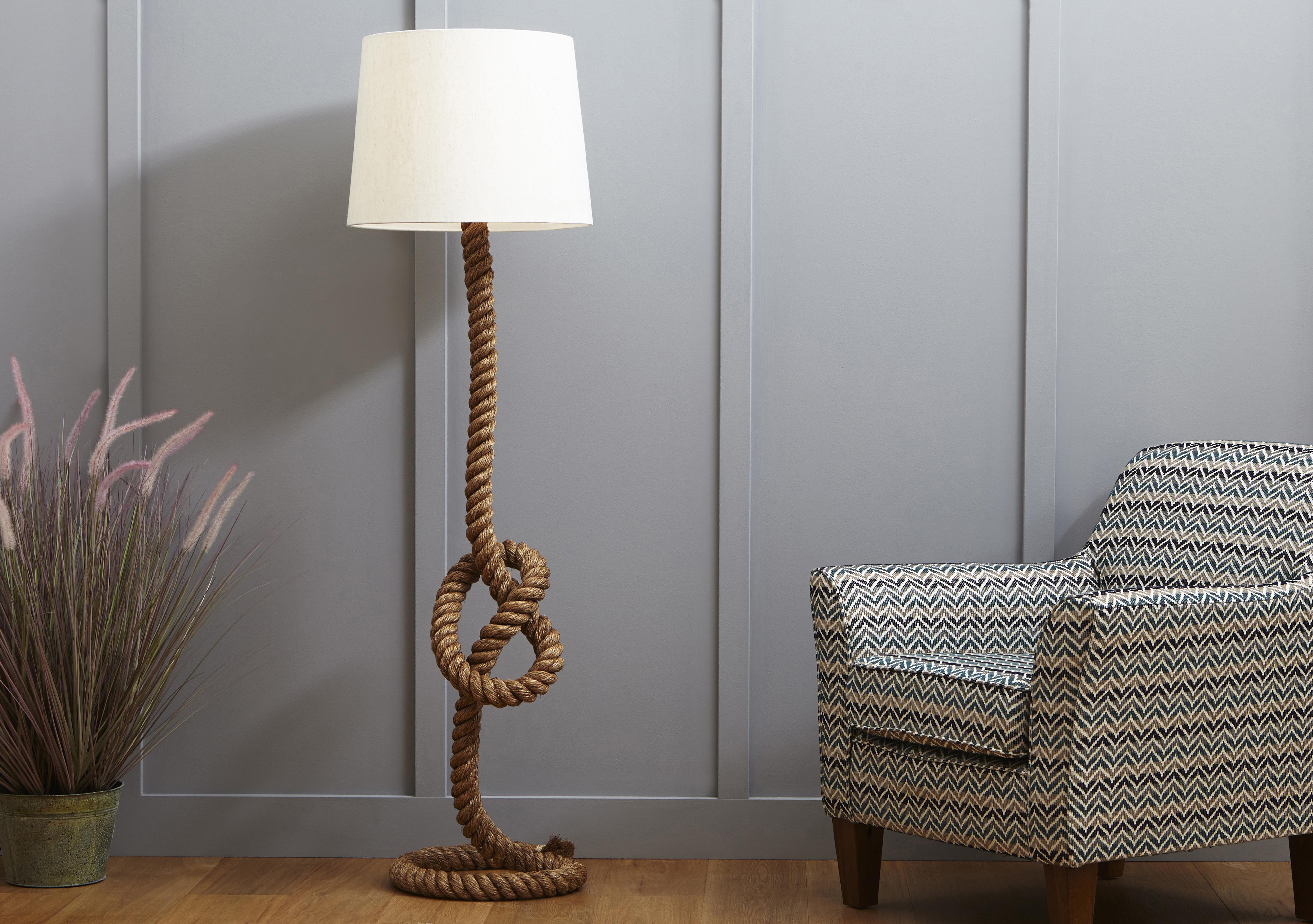 Knot Floor Lamp in  on Furniture Village