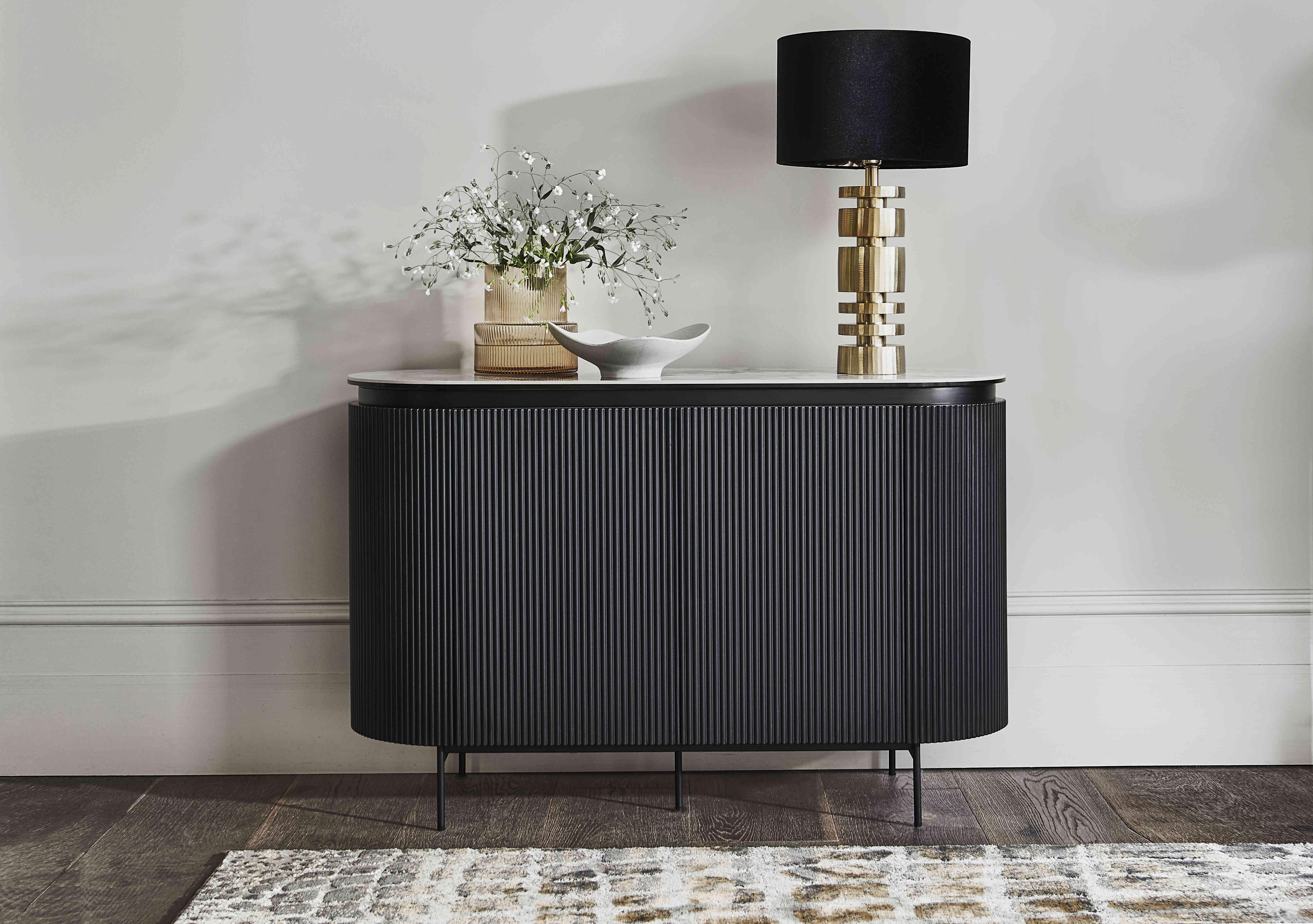 Kos 2 Door Sideboard with Ceramic Top in  on Furniture Village