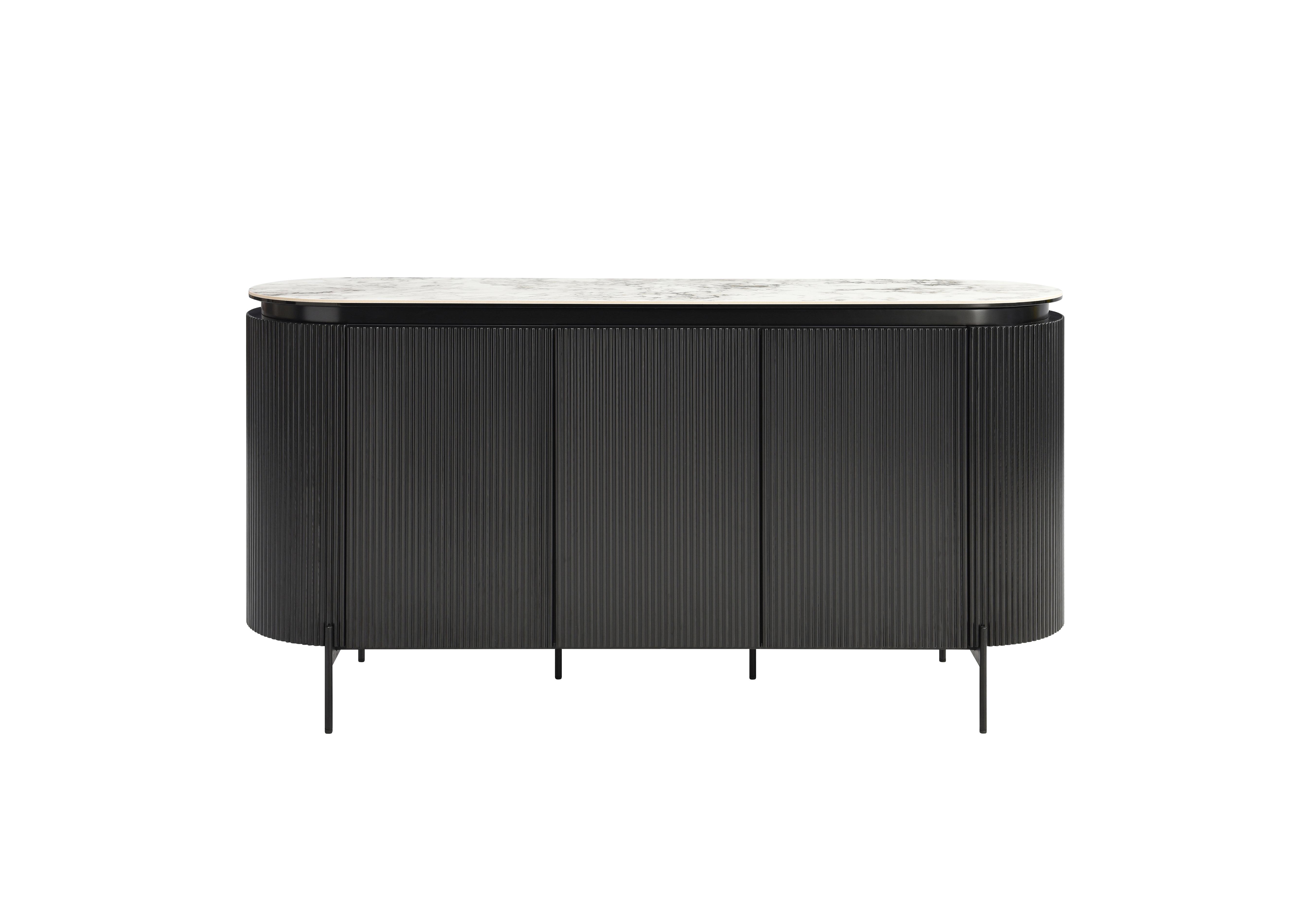 Kos 3 Door Sideboard with Ceramic Top in  on Furniture Village