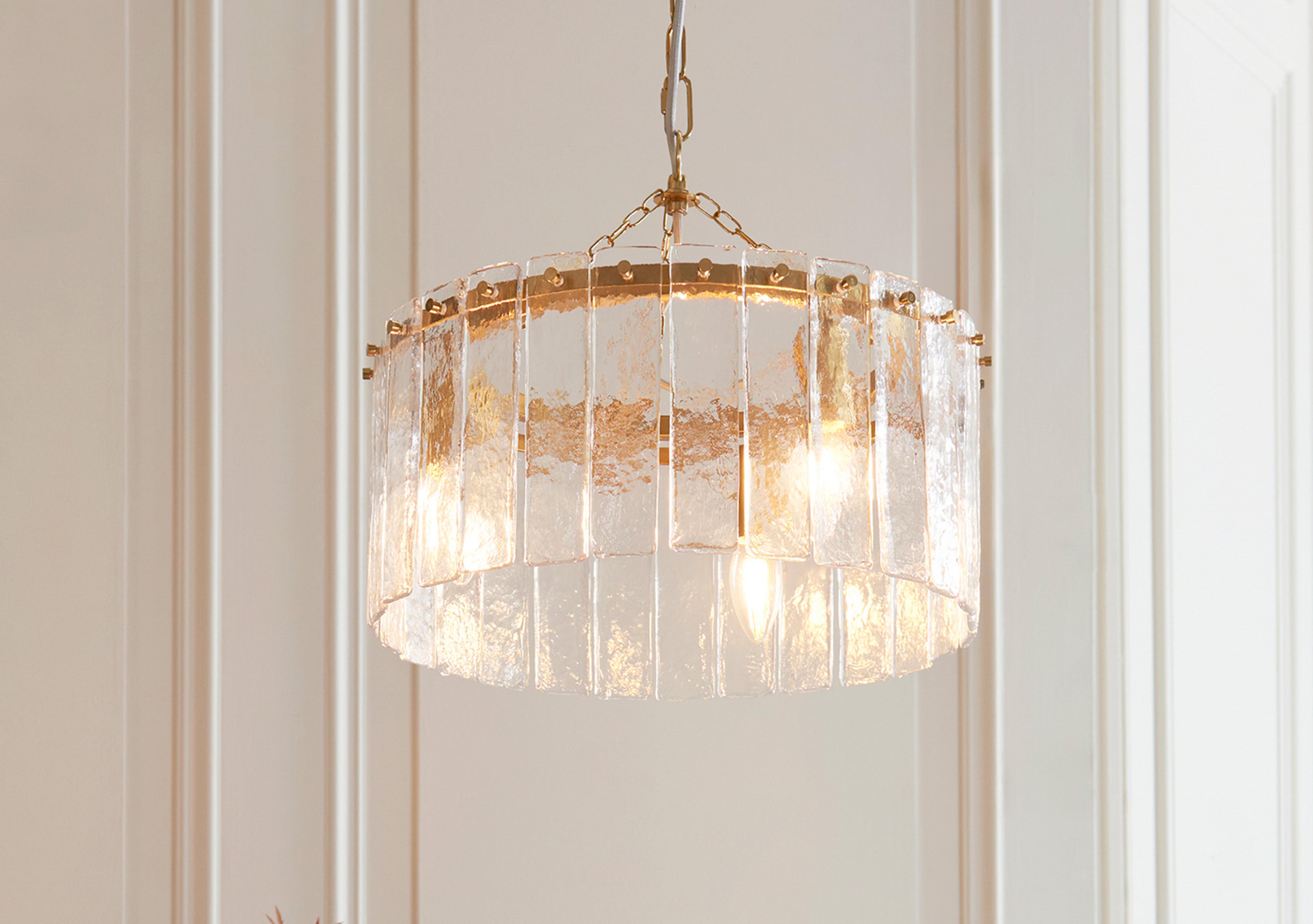Karine 3 Light Ceiling Pendant in  on Furniture Village