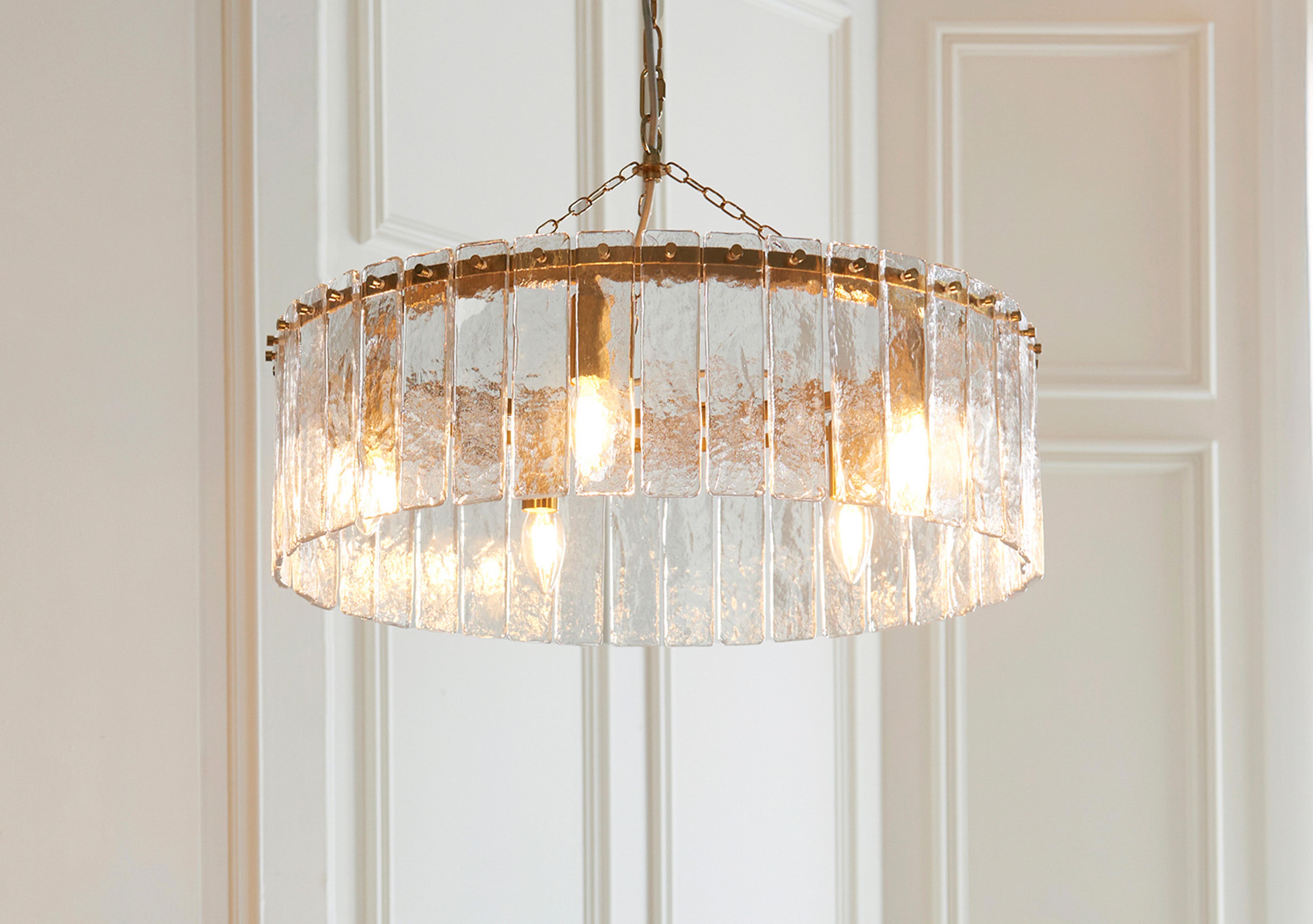 Karine 5 Light Ceiling Pendant in  on Furniture Village