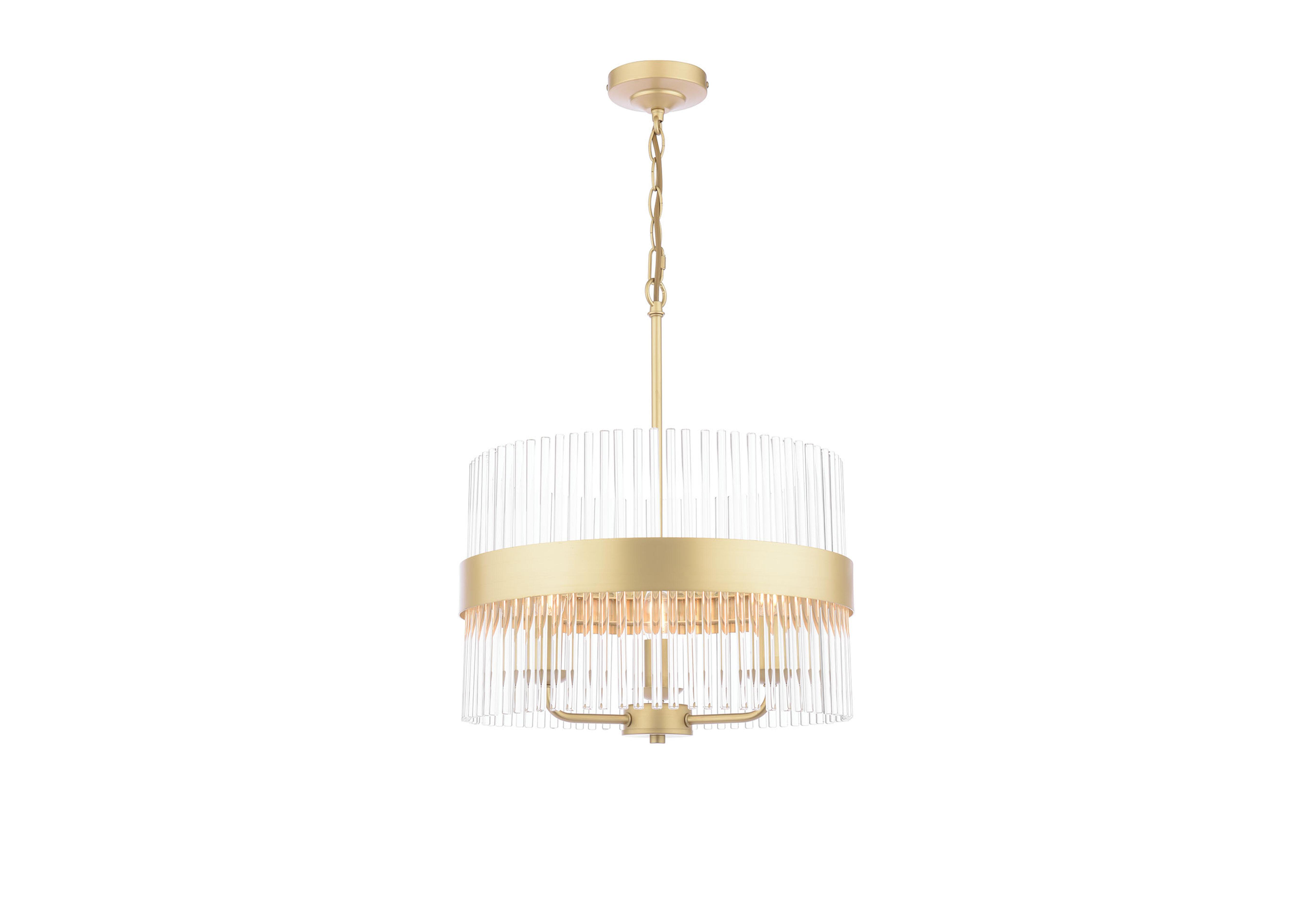Alexa 3 Light Ceiling Pendant in  on Furniture Village