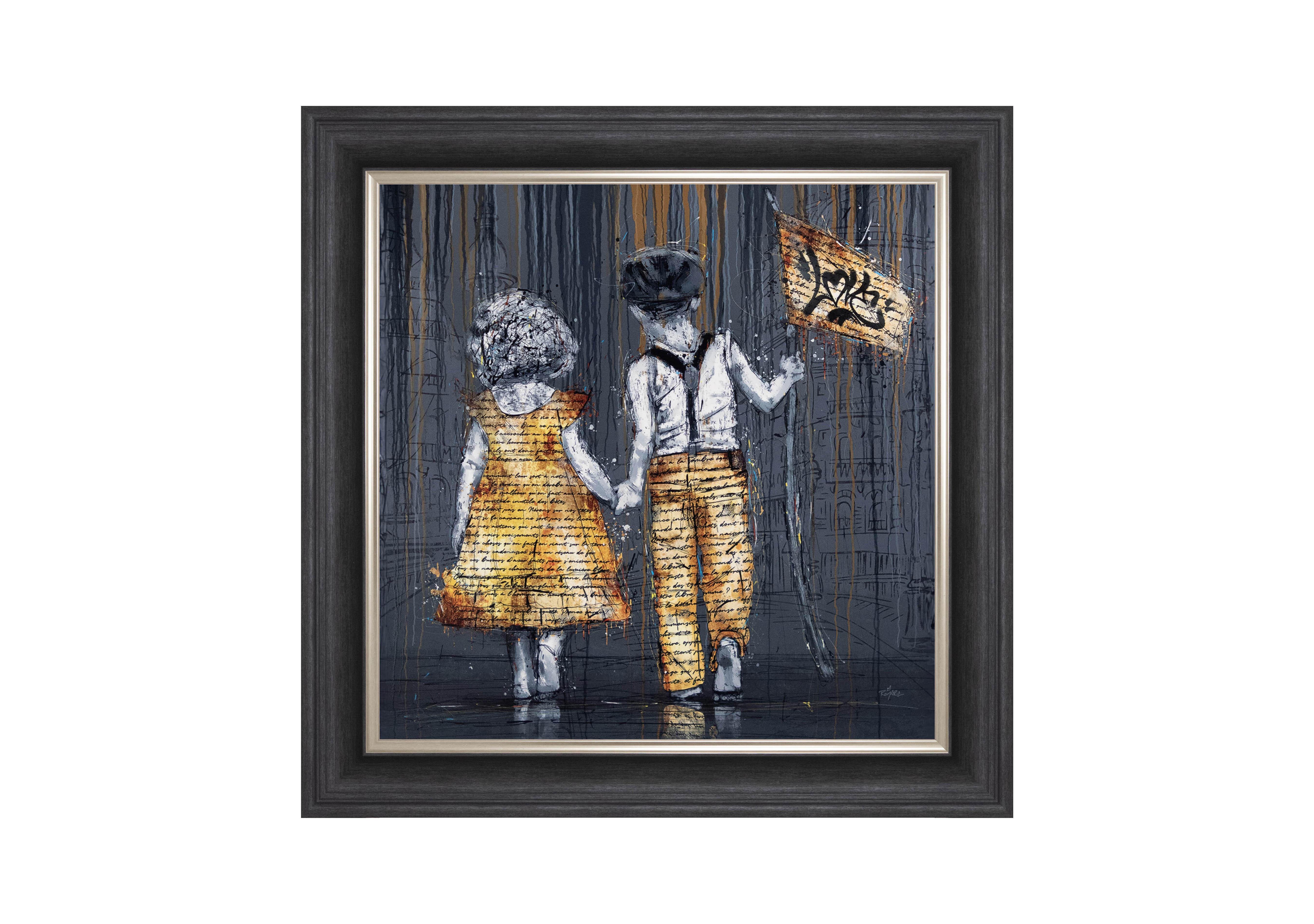 La Balade Parisienne Framed Picture in  on Furniture Village