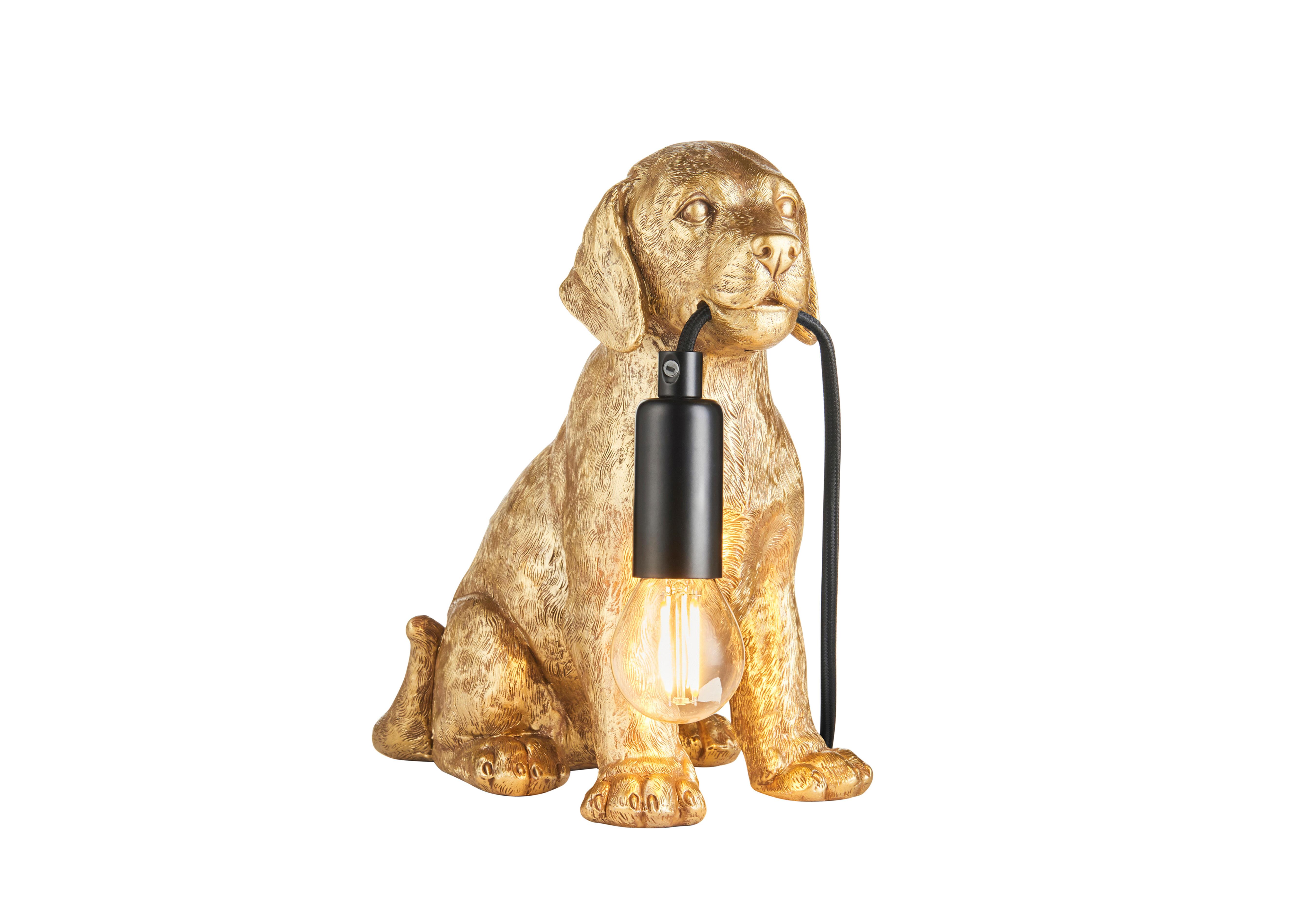 Labrador Puppy Table Lamp in  on Furniture Village