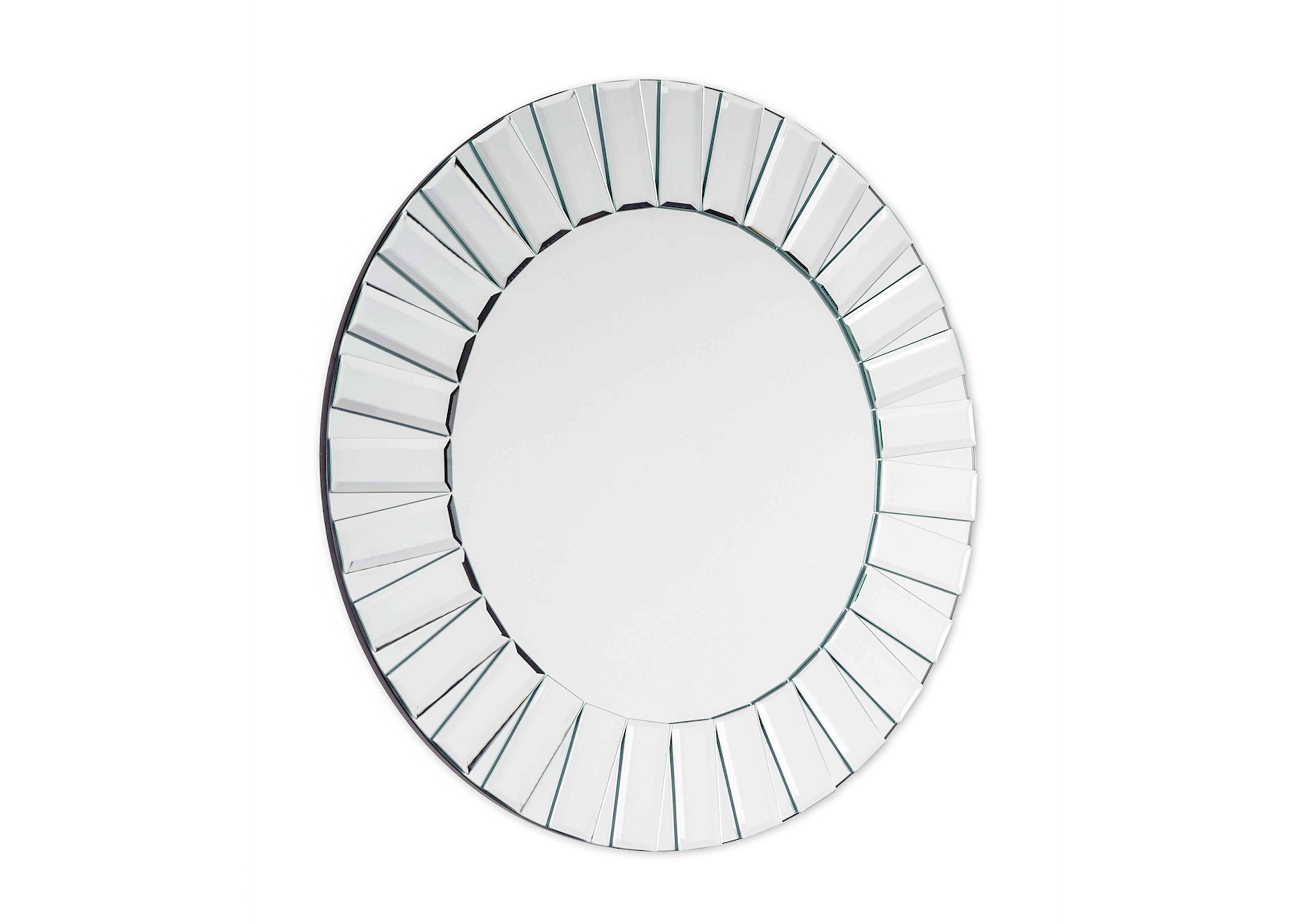 Capri Small Round Mirror in  on Furniture Village