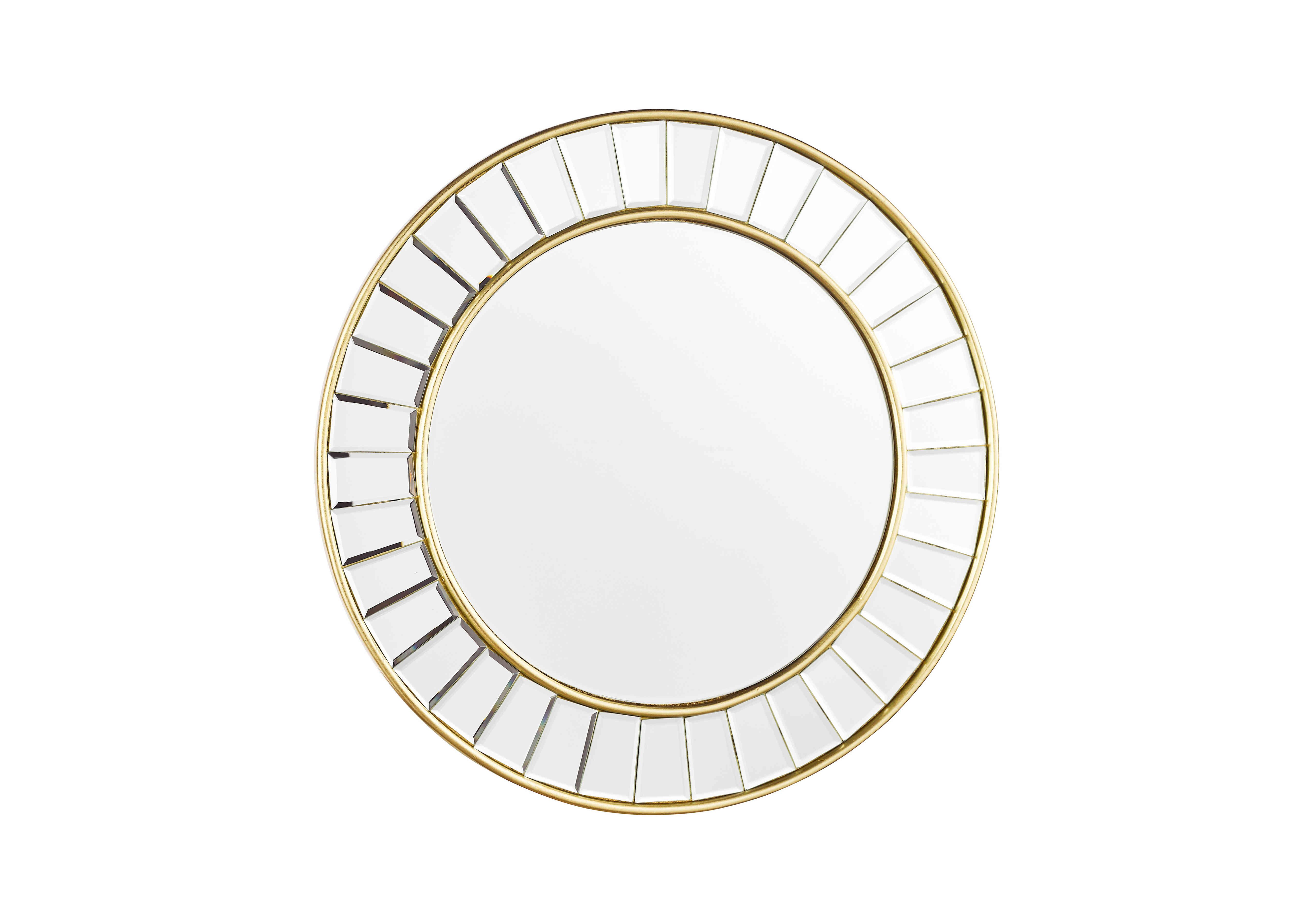 Clemence Small Round Mirror in  on Furniture Village