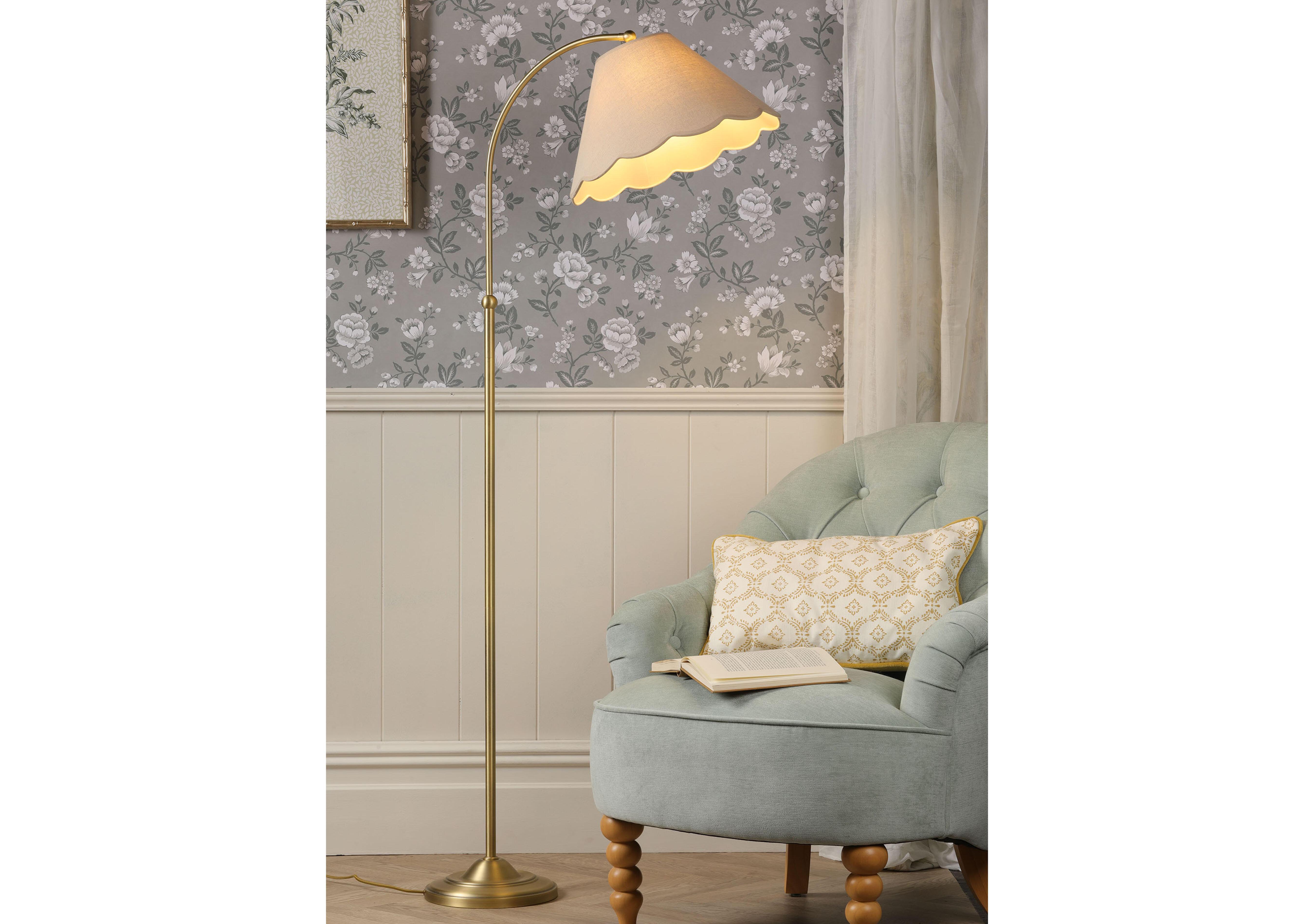 Cordwell Floor Lamp in  on Furniture Village