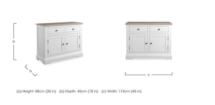 Dorset 2 Door 2 Drawer Sideboard in  on Furniture Village
