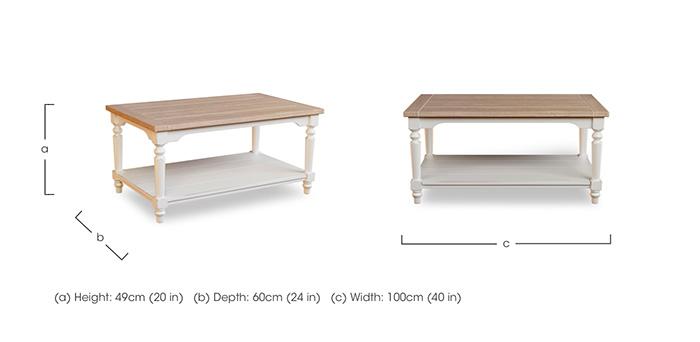 Dorset Coffee Table in  on Furniture Village