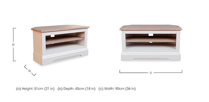 Dorset Corner TV Unit in  on Furniture Village