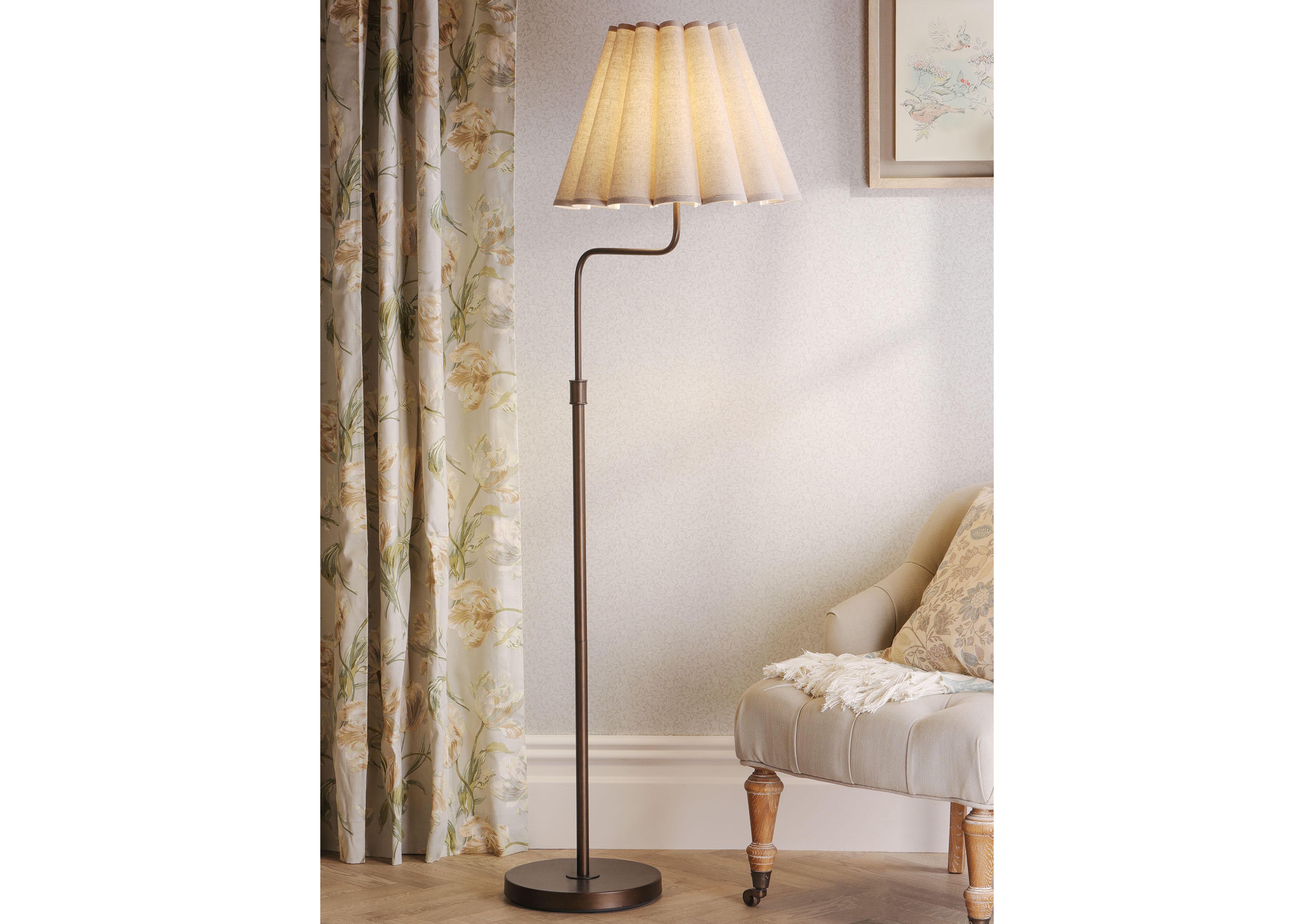 Holwell Floor Lamp in  on Furniture Village