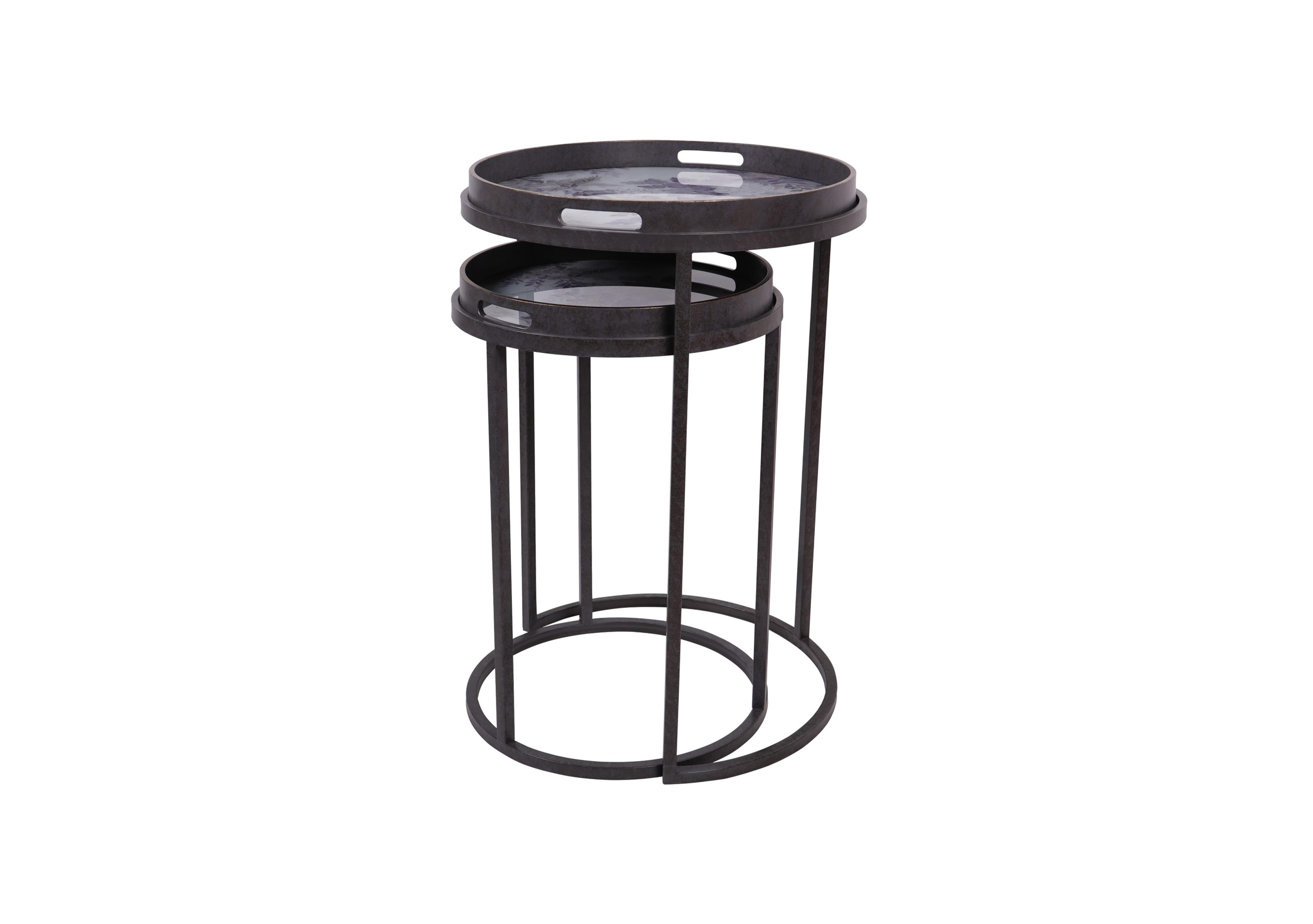 Linlithgow Set of 2 Side Tray Tables in  on Furniture Village
