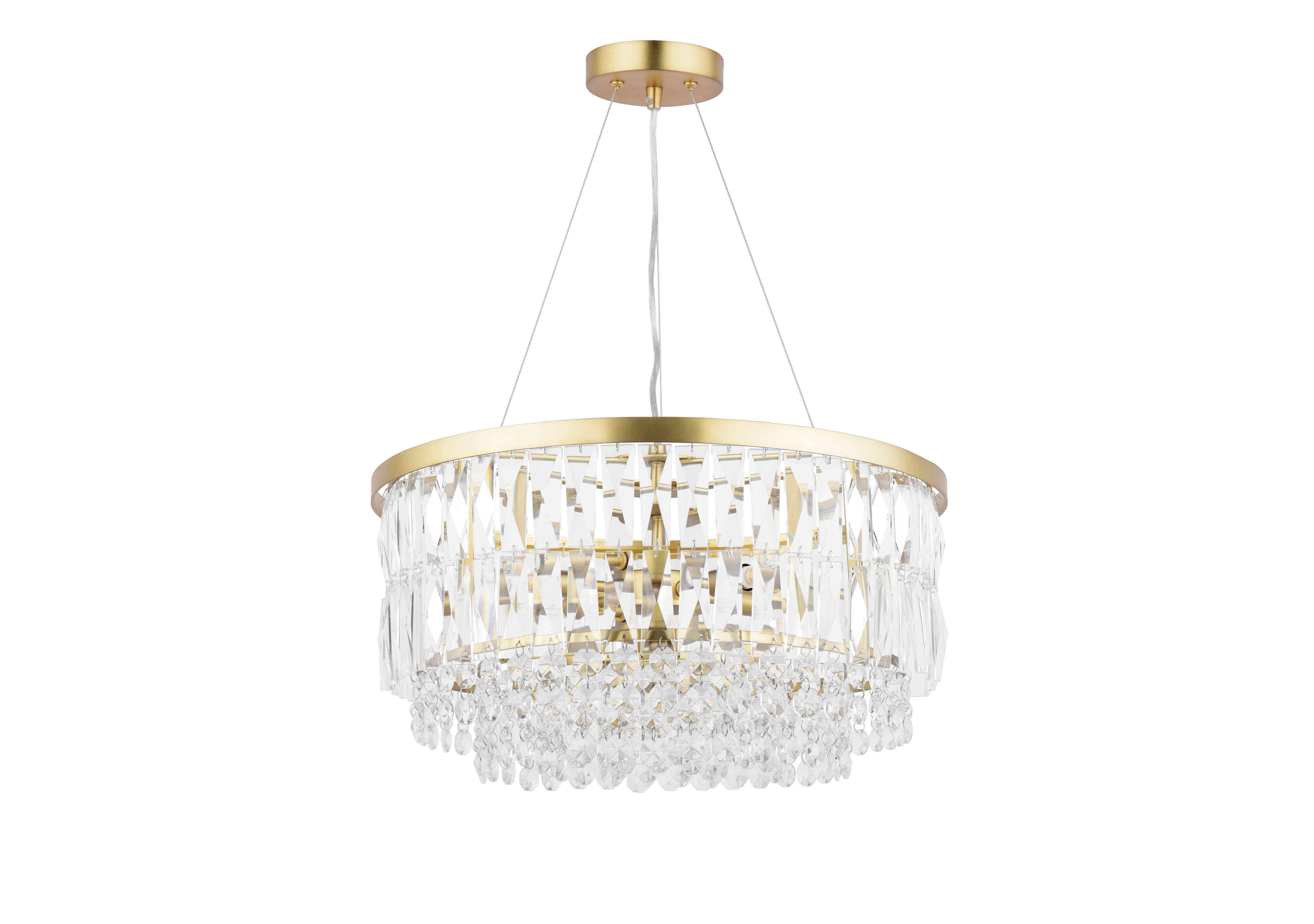 Rhosill Grand 4 Light Ceiling Pendant in  on Furniture Village