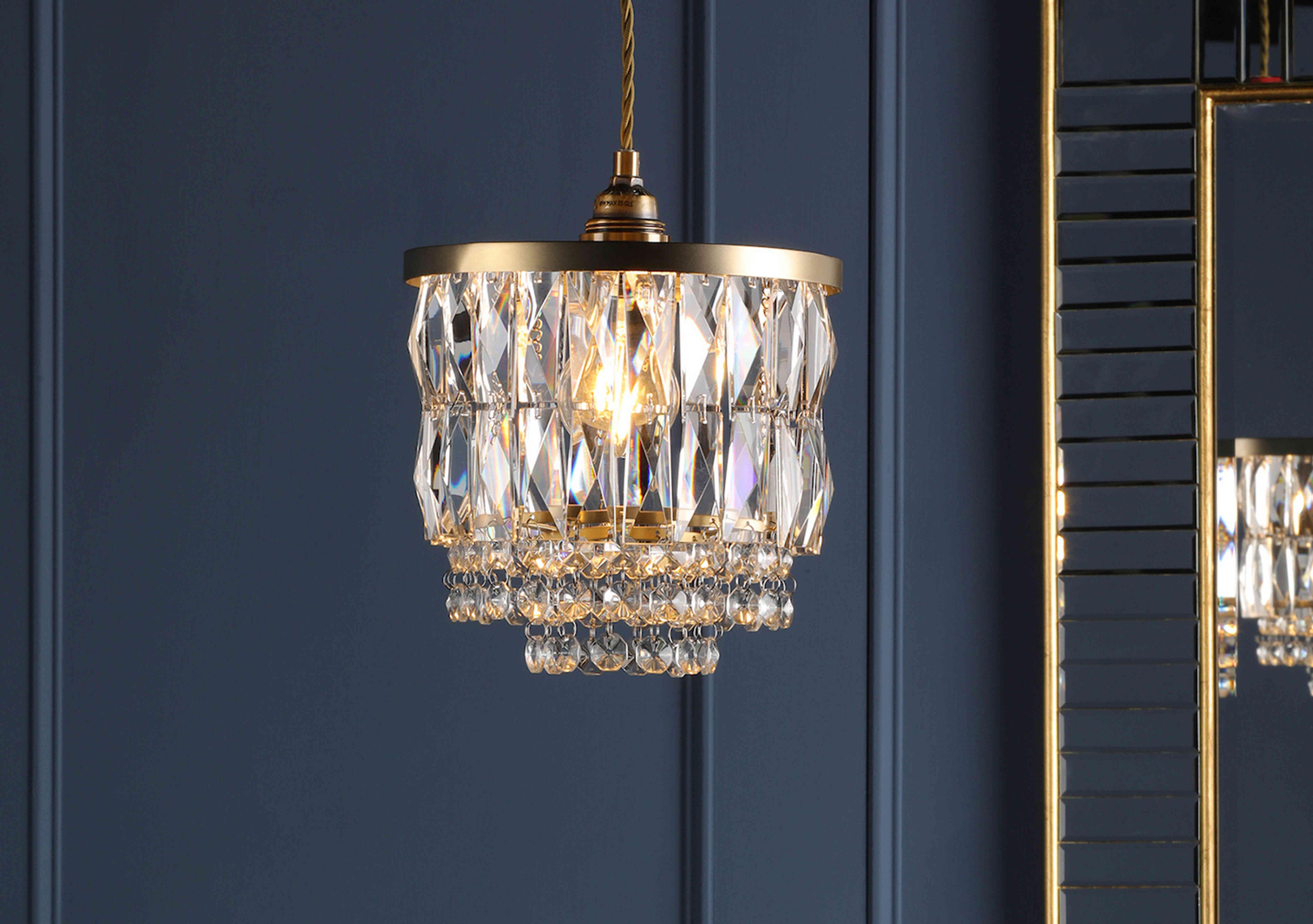 Laura Ashley Rhosill Easy Fit Ceiling Shade in  on Furniture Village