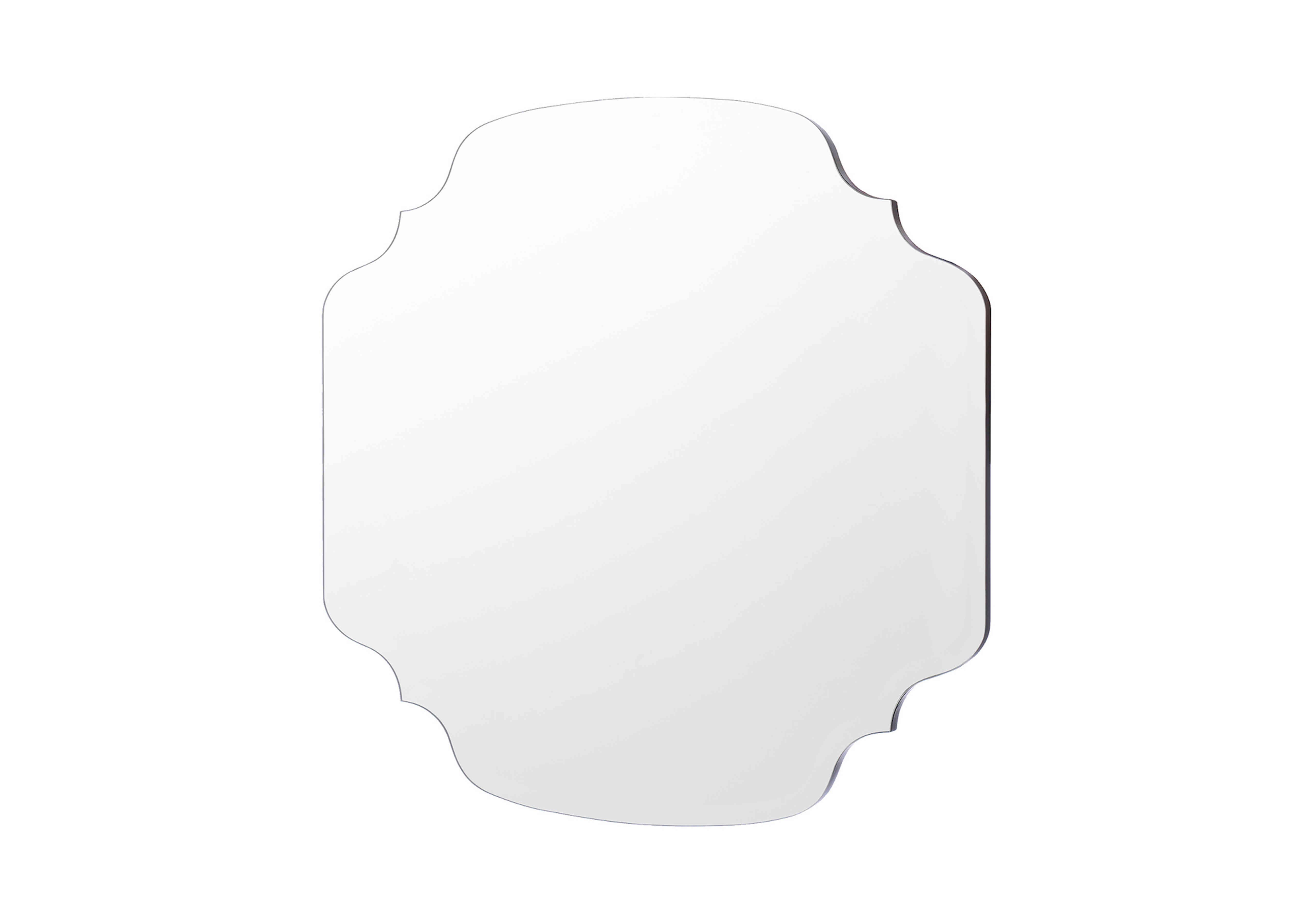 Rochelle Rounded Square Mirror in  on Furniture Village