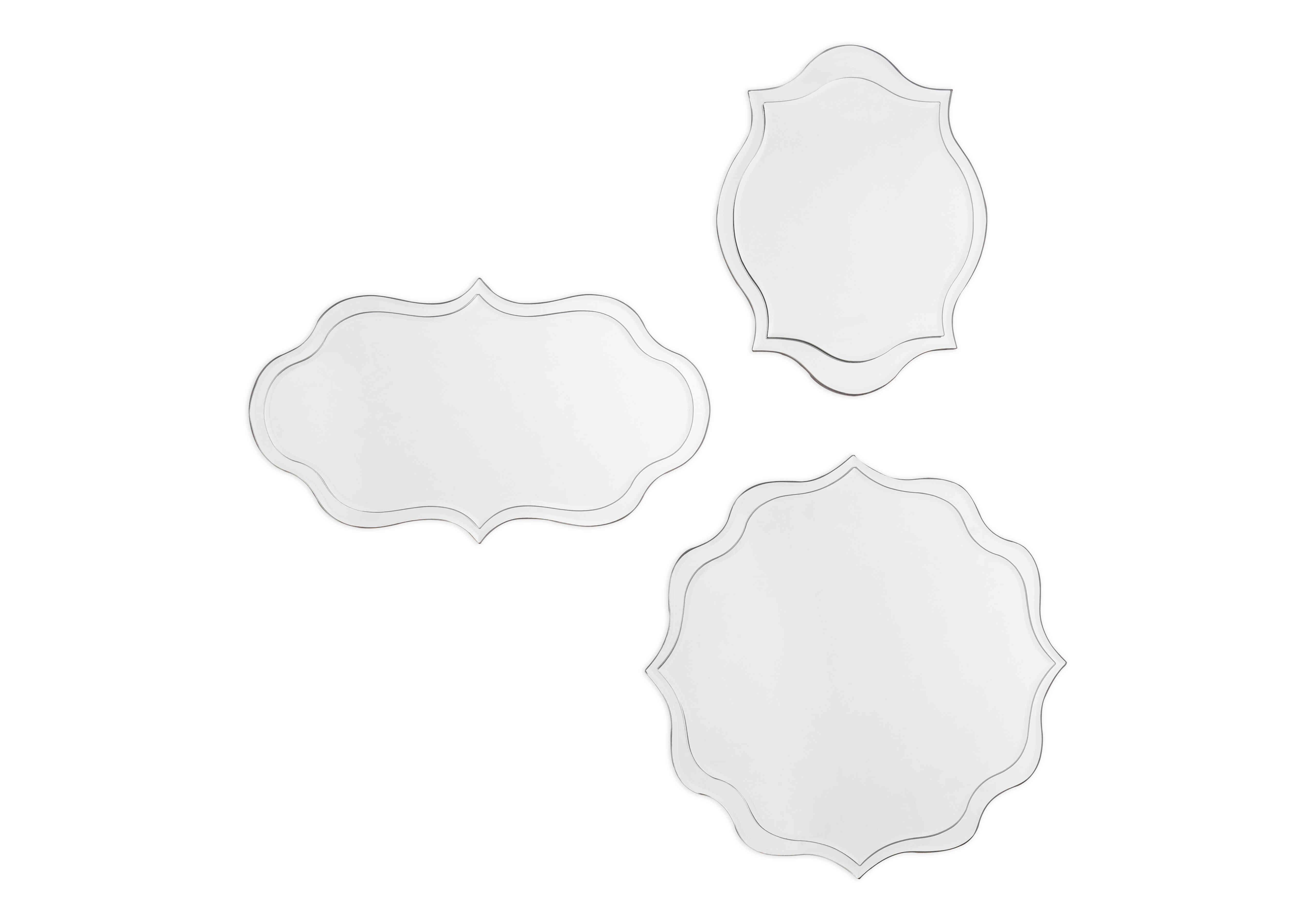 Rochelle Hanging Mirror Trio in  on Furniture Village