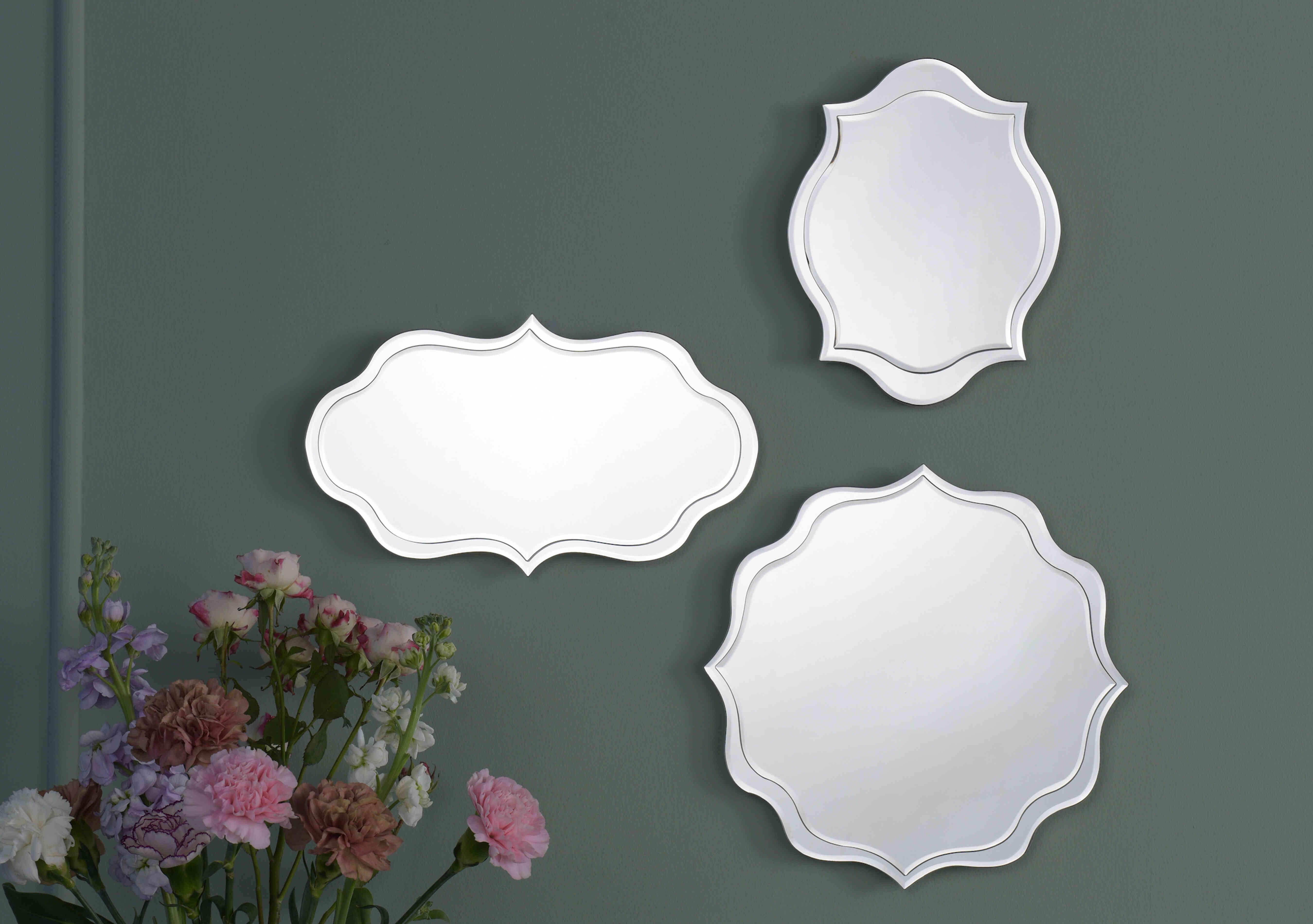 Rochelle Hanging Mirror Trio in  on Furniture Village