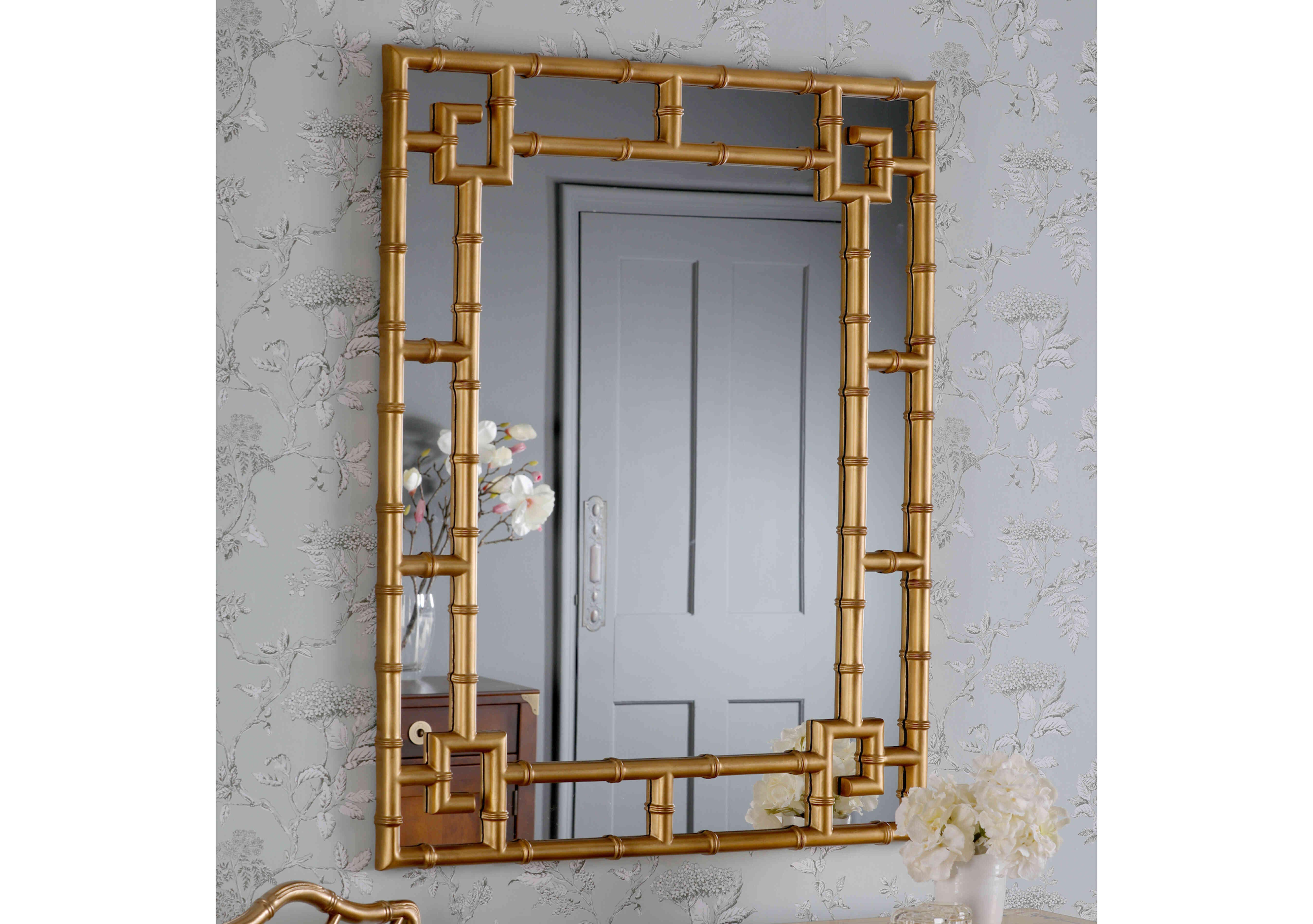 Shawford Rectangle Mirror in  on Furniture Village