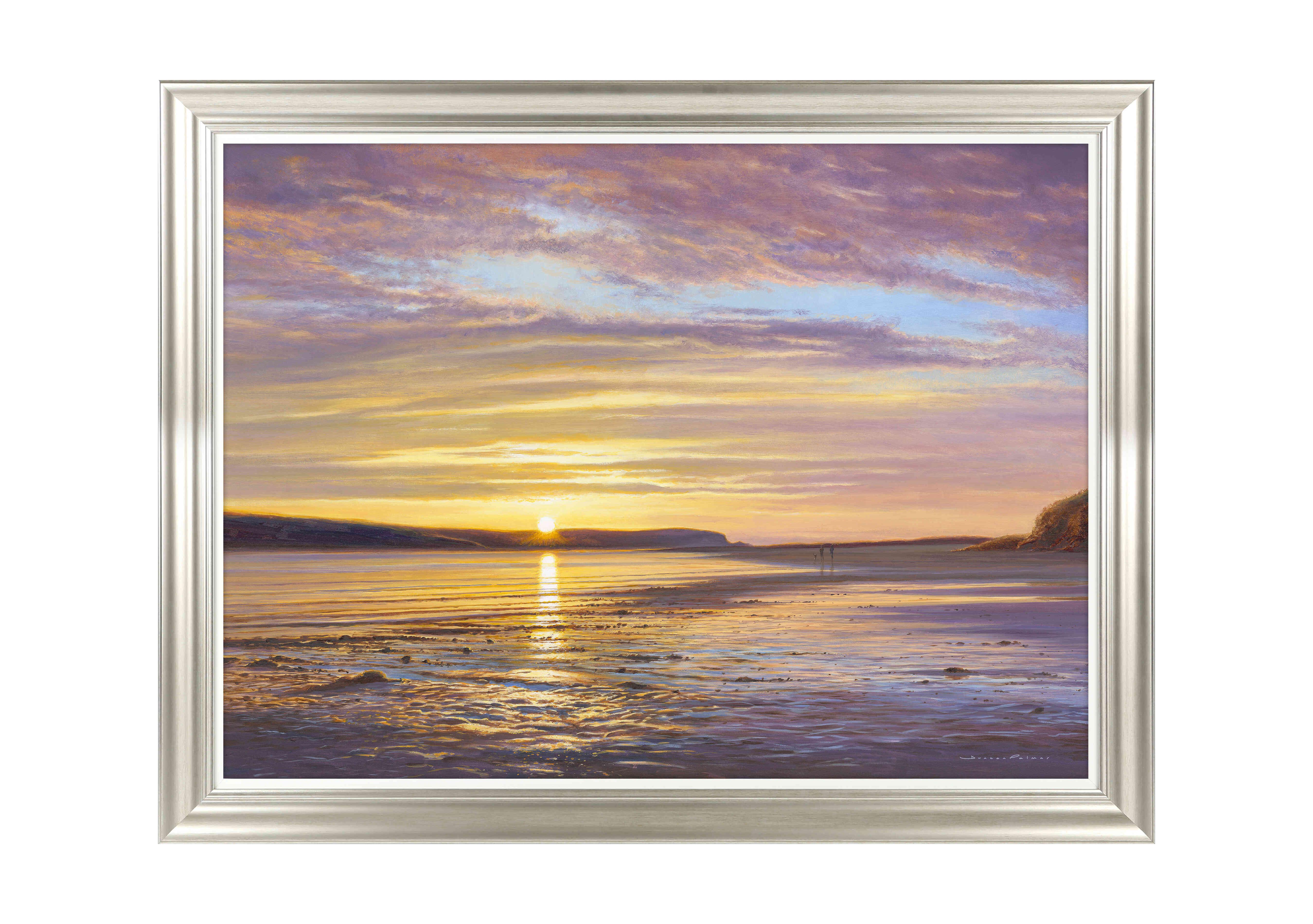 Late Evening Stroll Framed Picture in  on Furniture Village