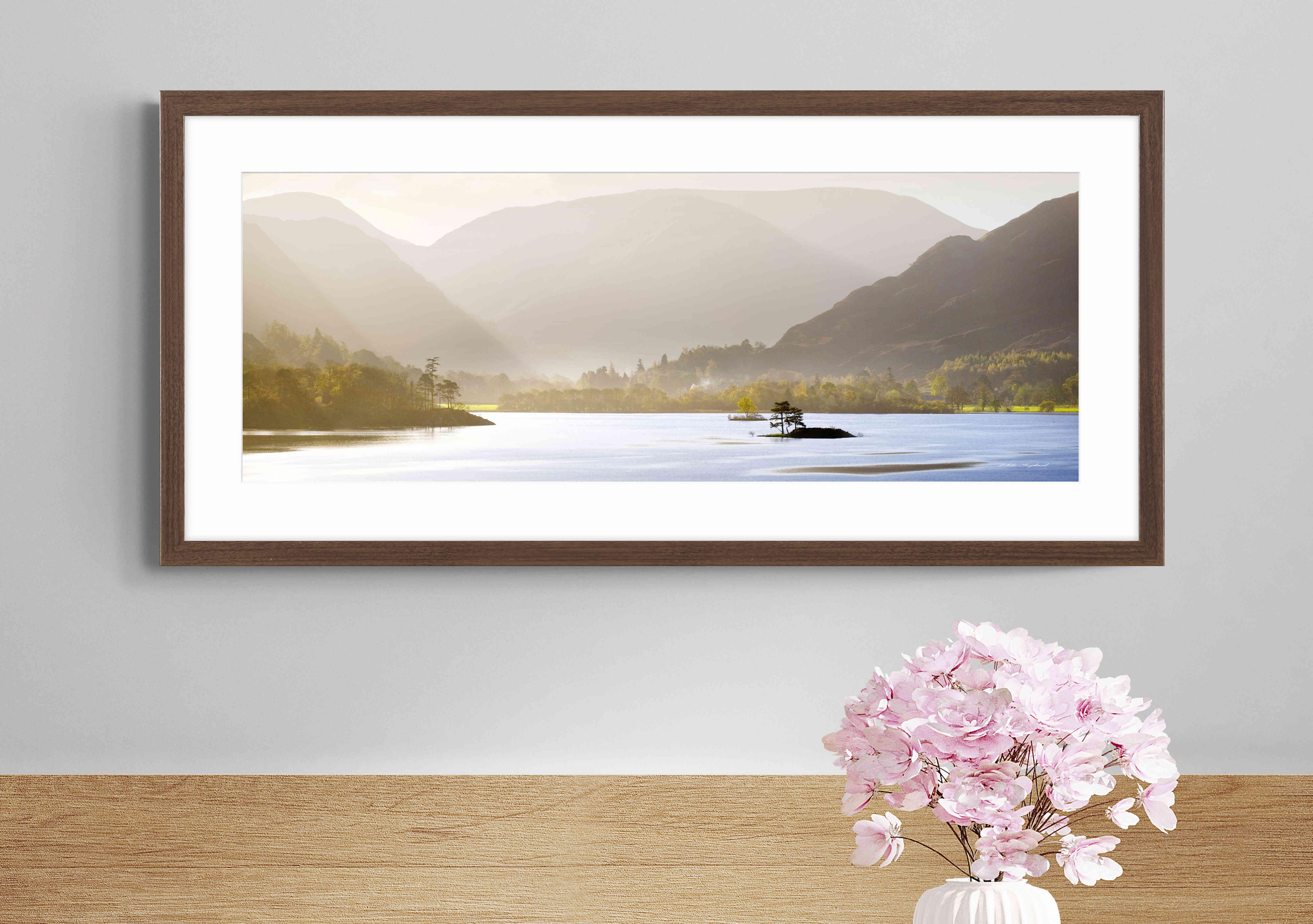 Late Afternoon on Ullswater Framed Picture in  on Furniture Village