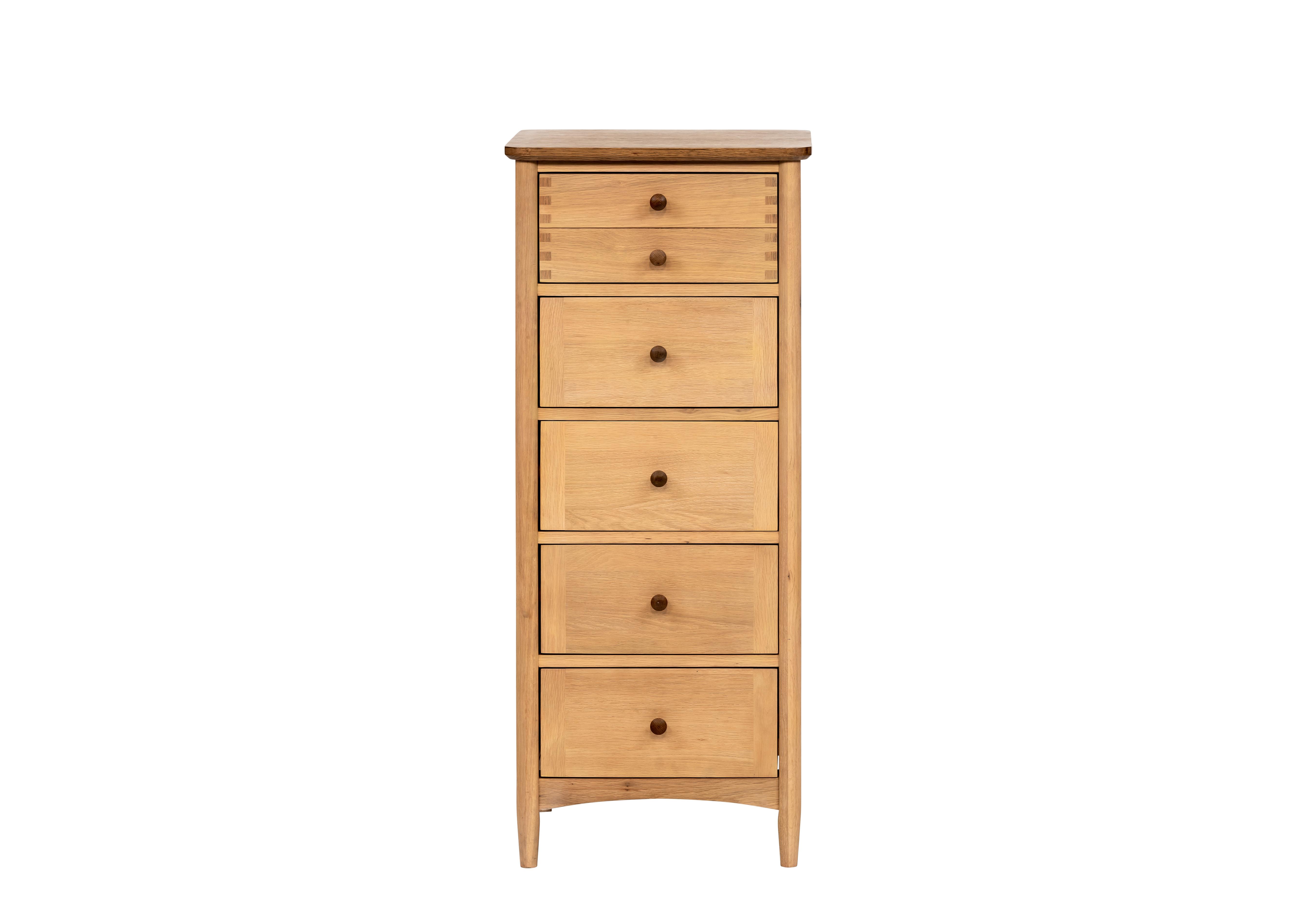 Lily Tall 5 Drawer Chest of Drawers in  on Furniture Village