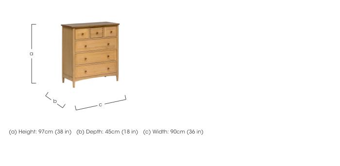 Lily 3+3 Chest of Drawers in  on Furniture Village