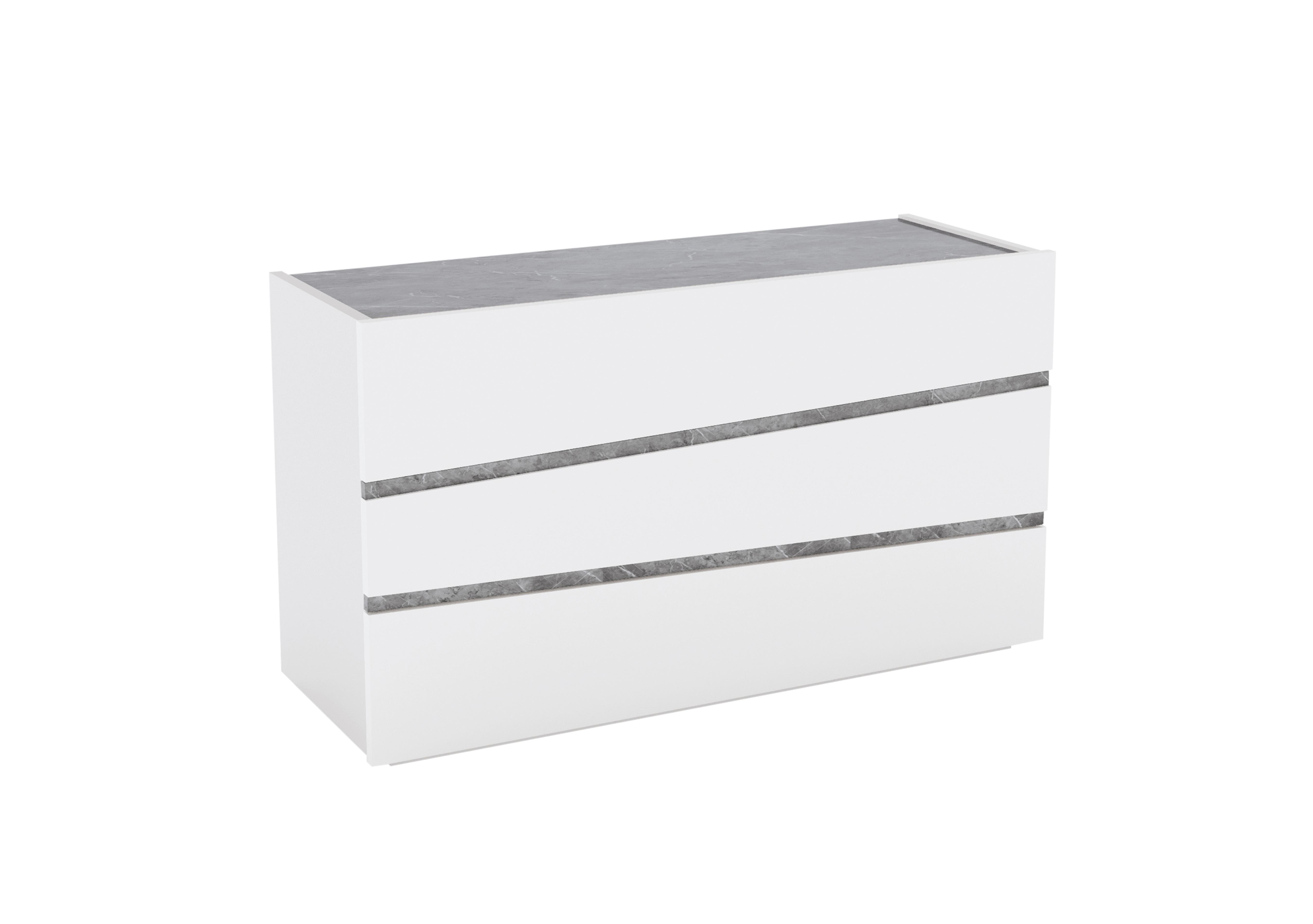 Lisia 3 Drawer Single Dresser in  on Furniture Village