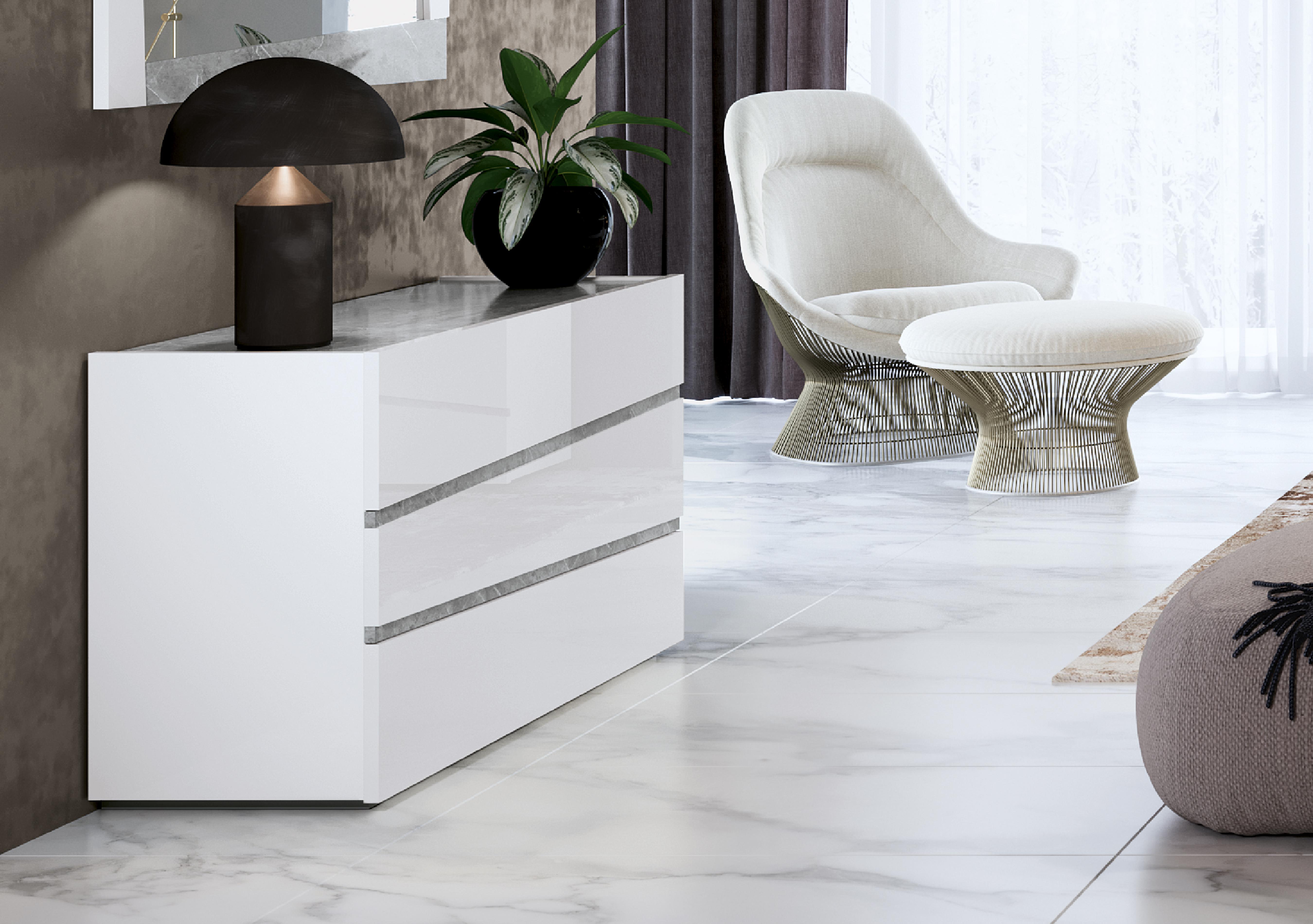 Lisia 3 Drawer Single Dresser in  on Furniture Village