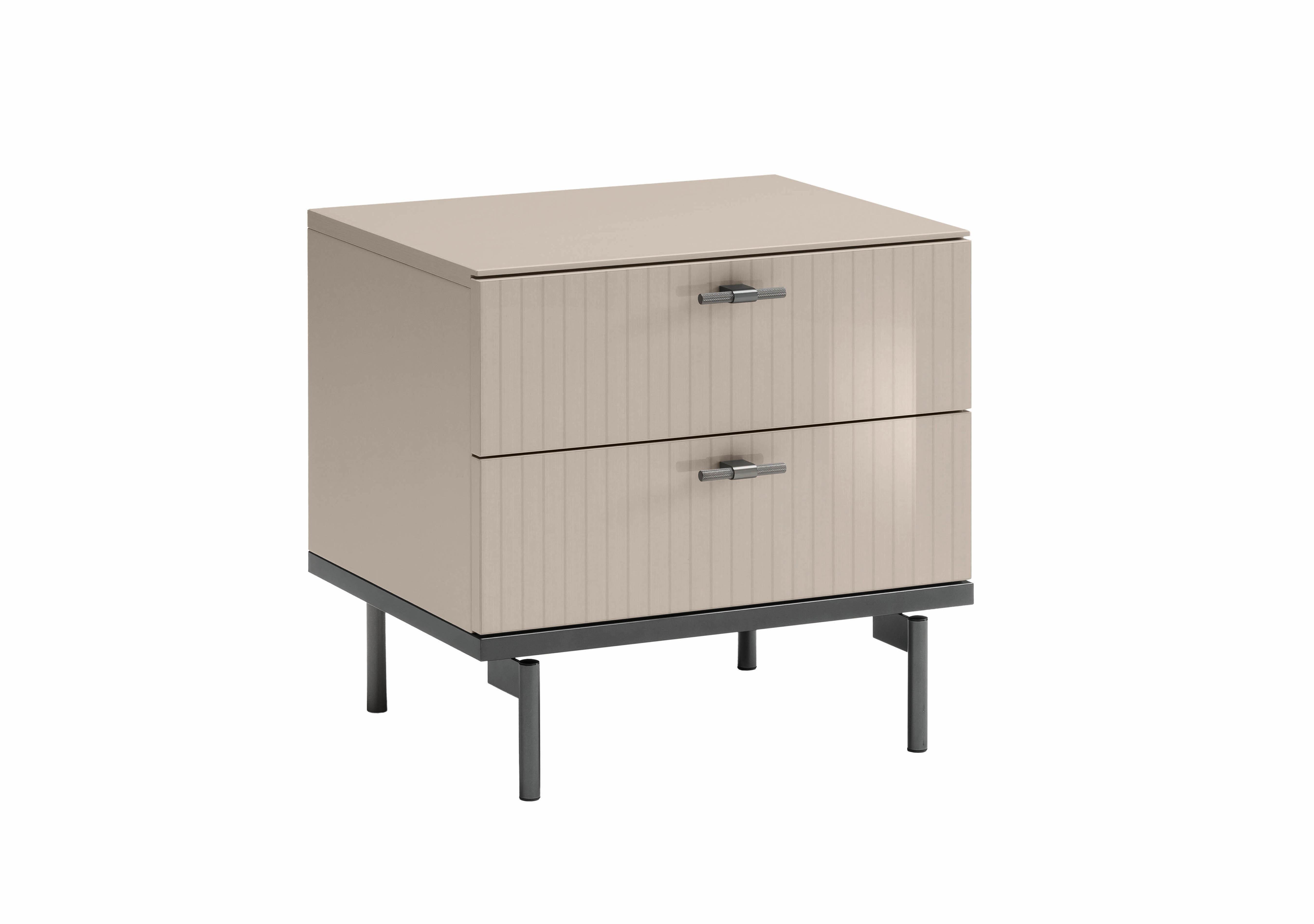 Livia 2 Drawer Nightstand in  on Furniture Village