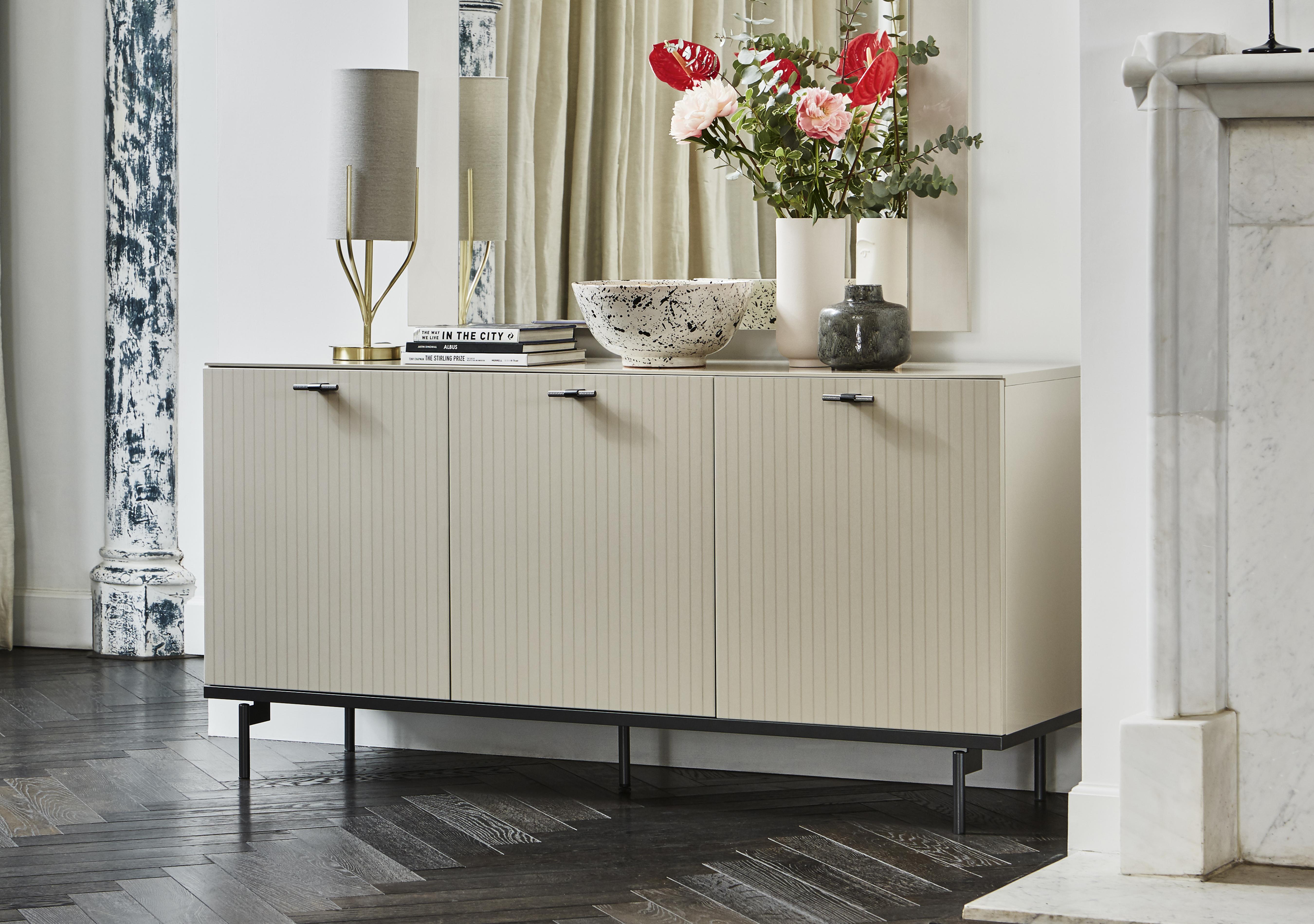 Livia 3 Door Large Sideboard in  on Furniture Village