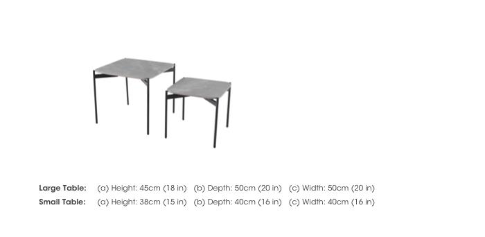 Loko Nest of Tables in  on Furniture Village