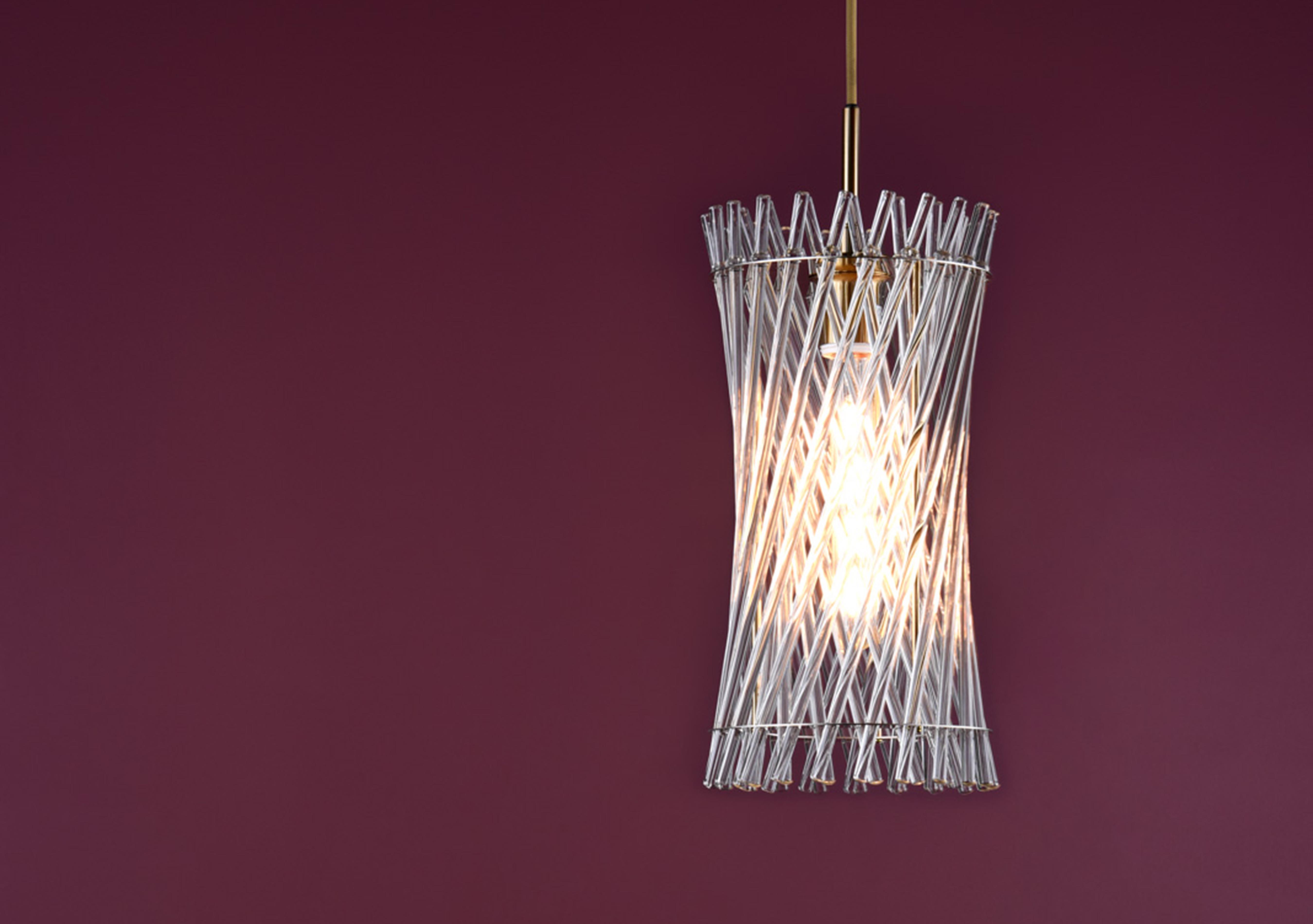 Lorian Glass 1 Light Ceiling Pendant in  on Furniture Village