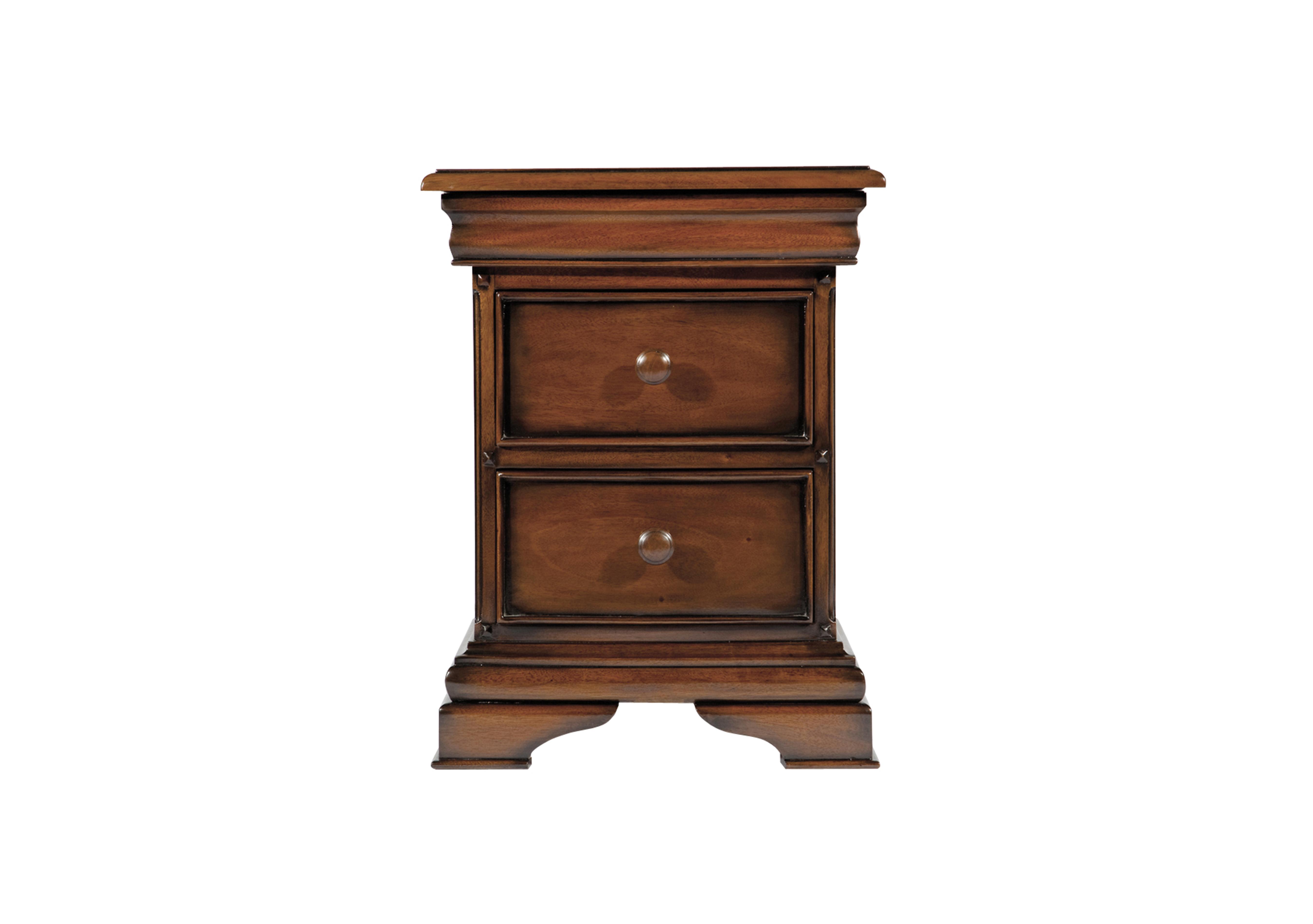Loxley 3 Drawer Bedside Table in  on Furniture Village