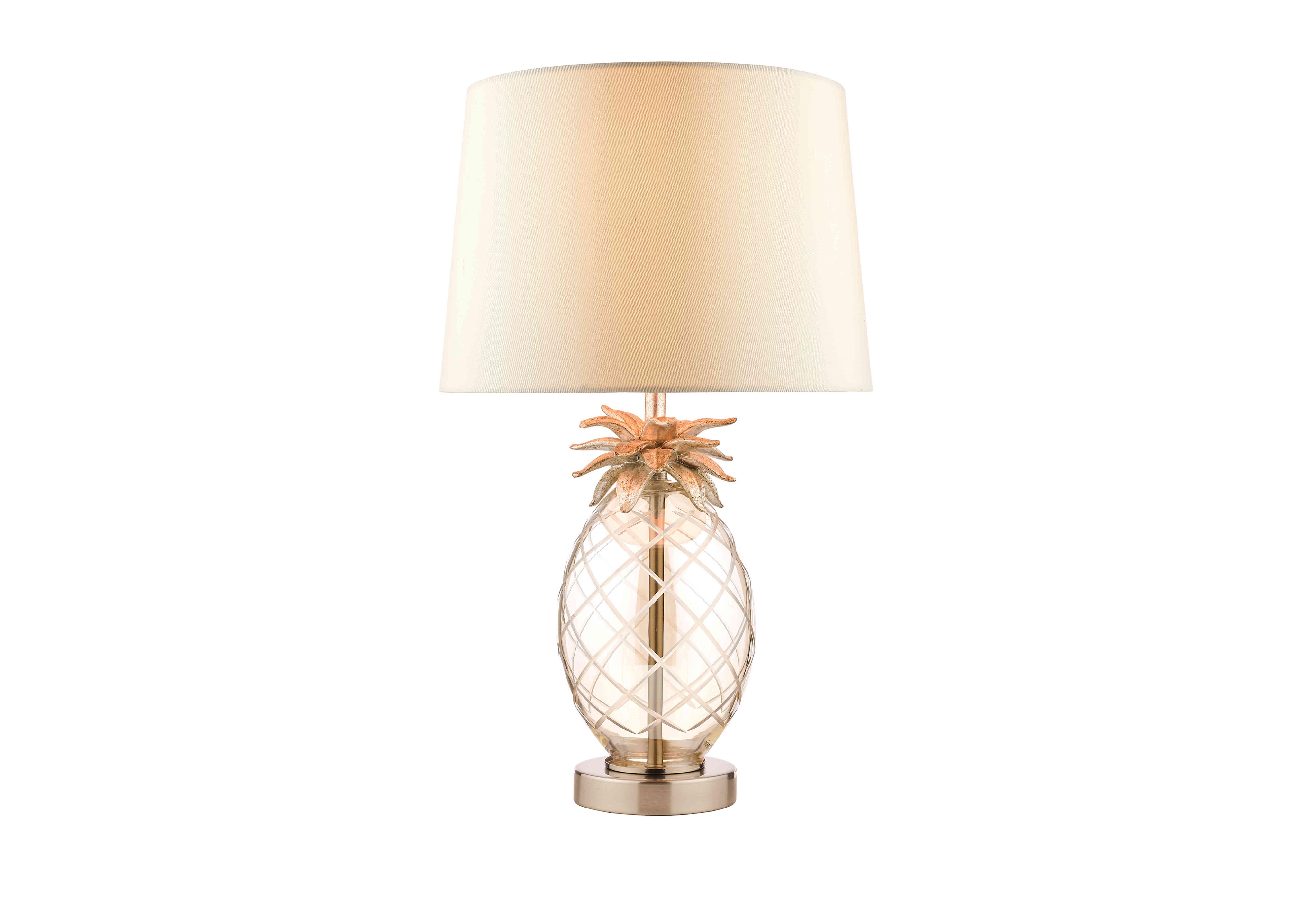 Small Pineapple Table Lamp in  on Furniture Village