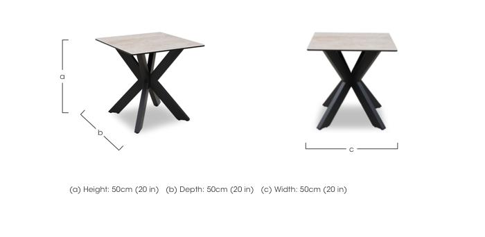 Luno Side Table in  on Furniture Village