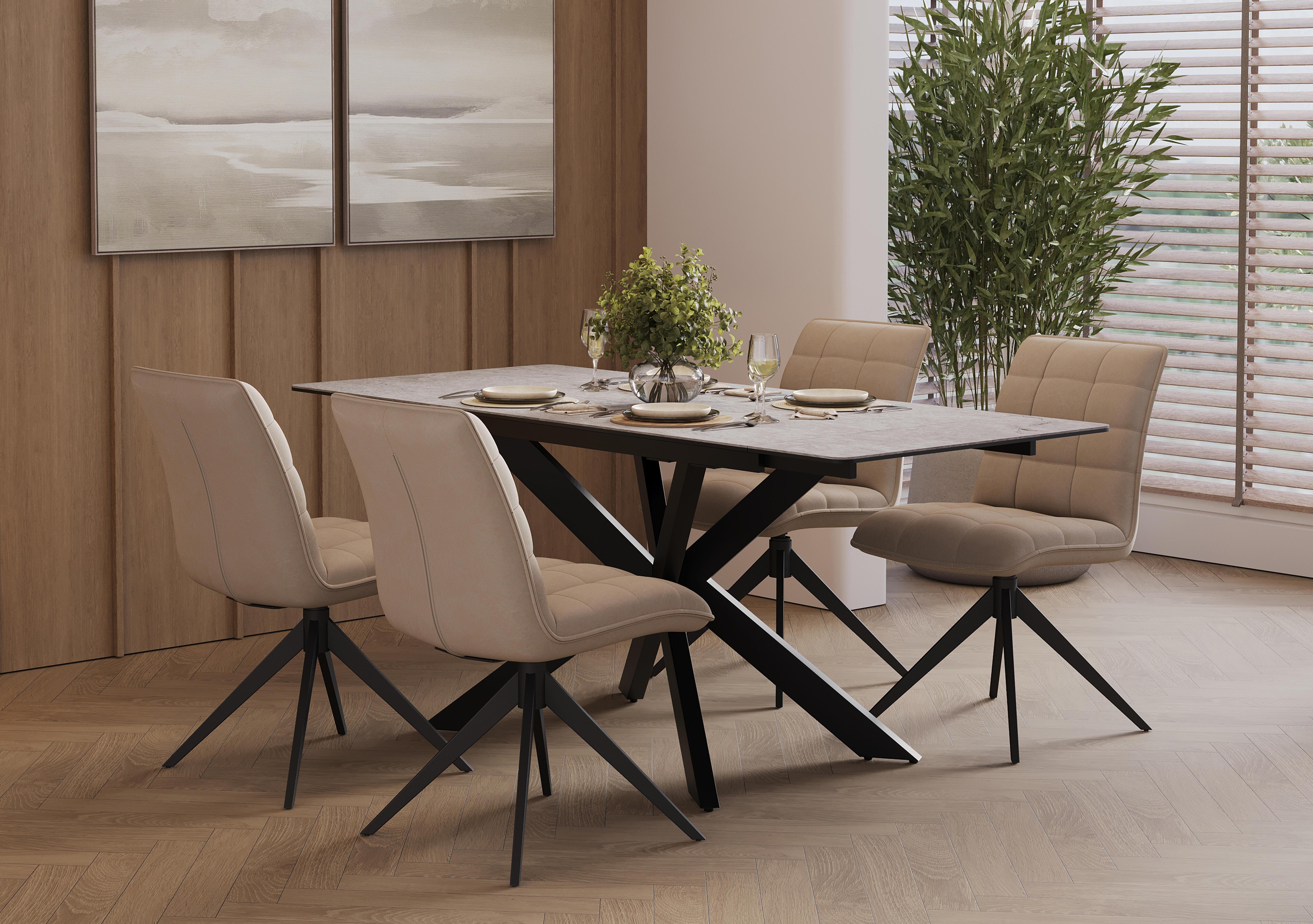 Luno Draw Leaf Extending Dining Table in  on Furniture Village