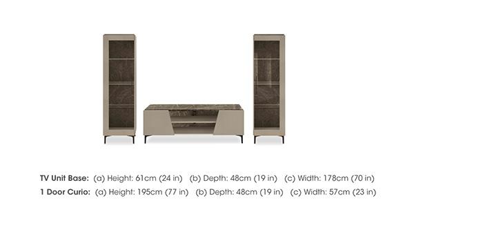 Lusso Media Set in  on Furniture Village